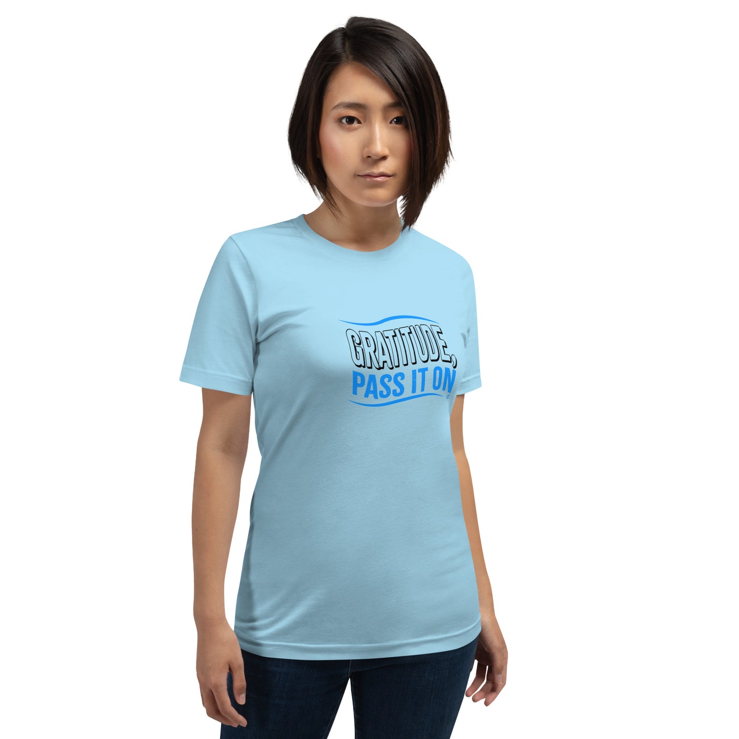 Gratitude, Pass it On Unisex T-Shirts
