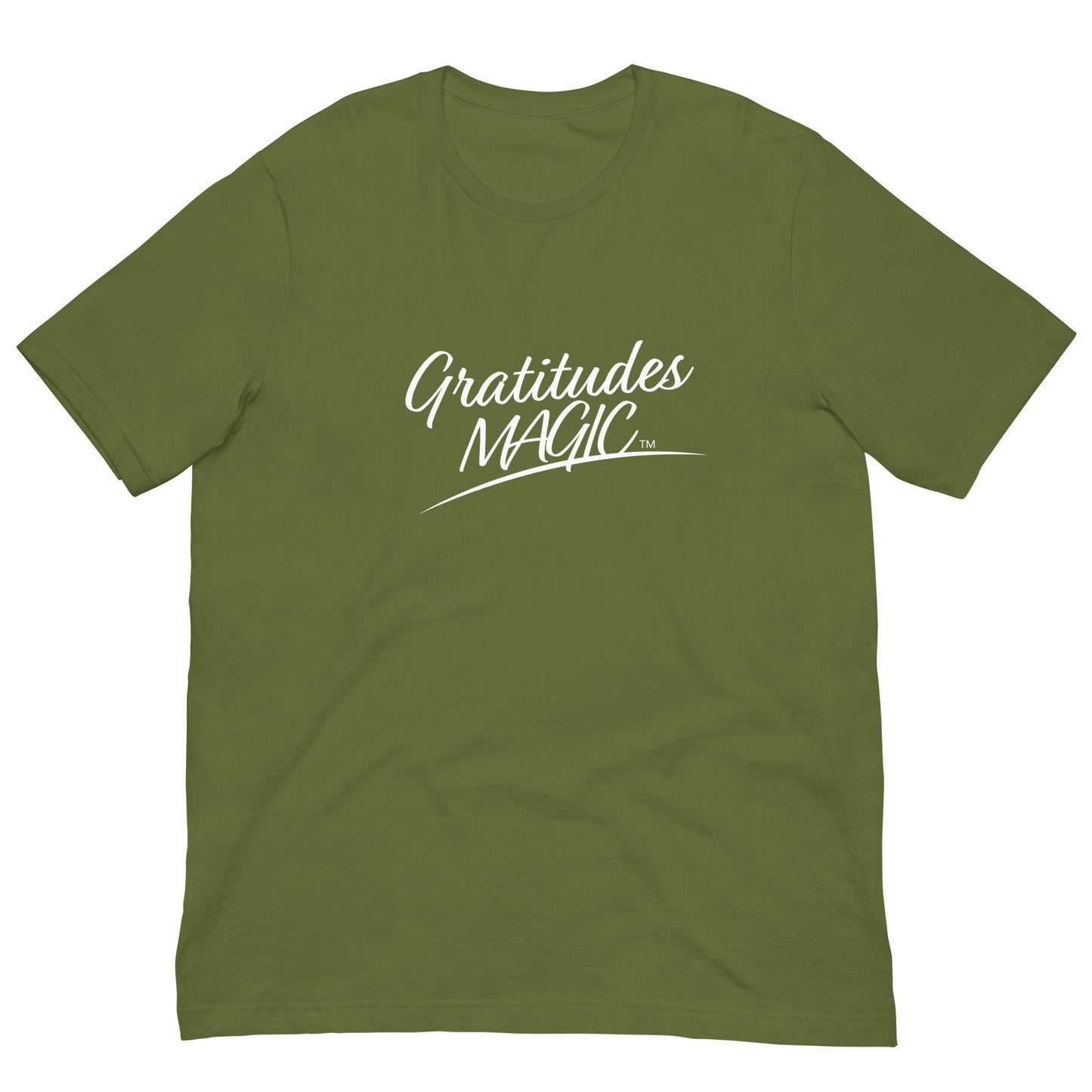 Affordable unisex short sleeve shirts-olive green