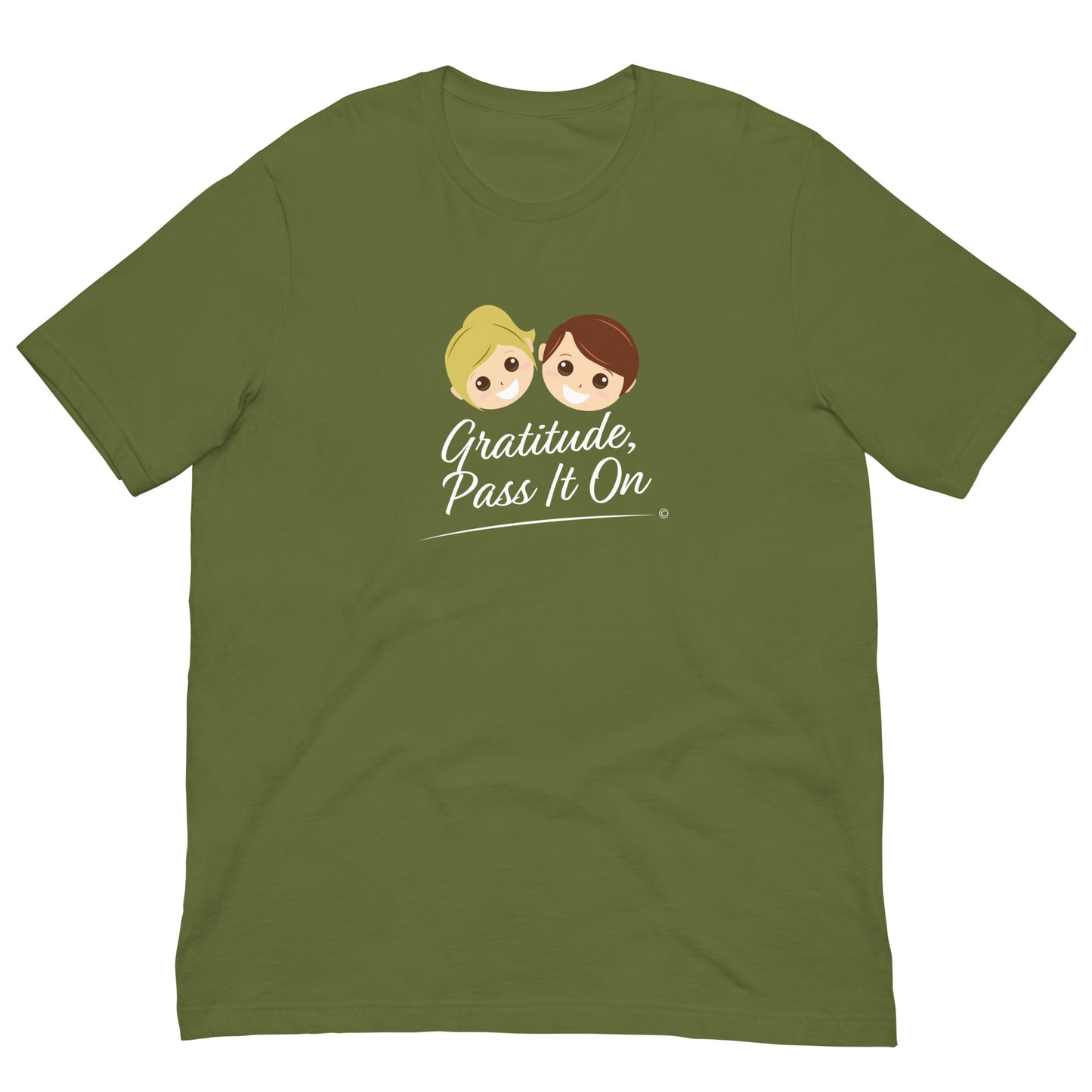 Gratitude, Pass It On Unisex T-Shirts