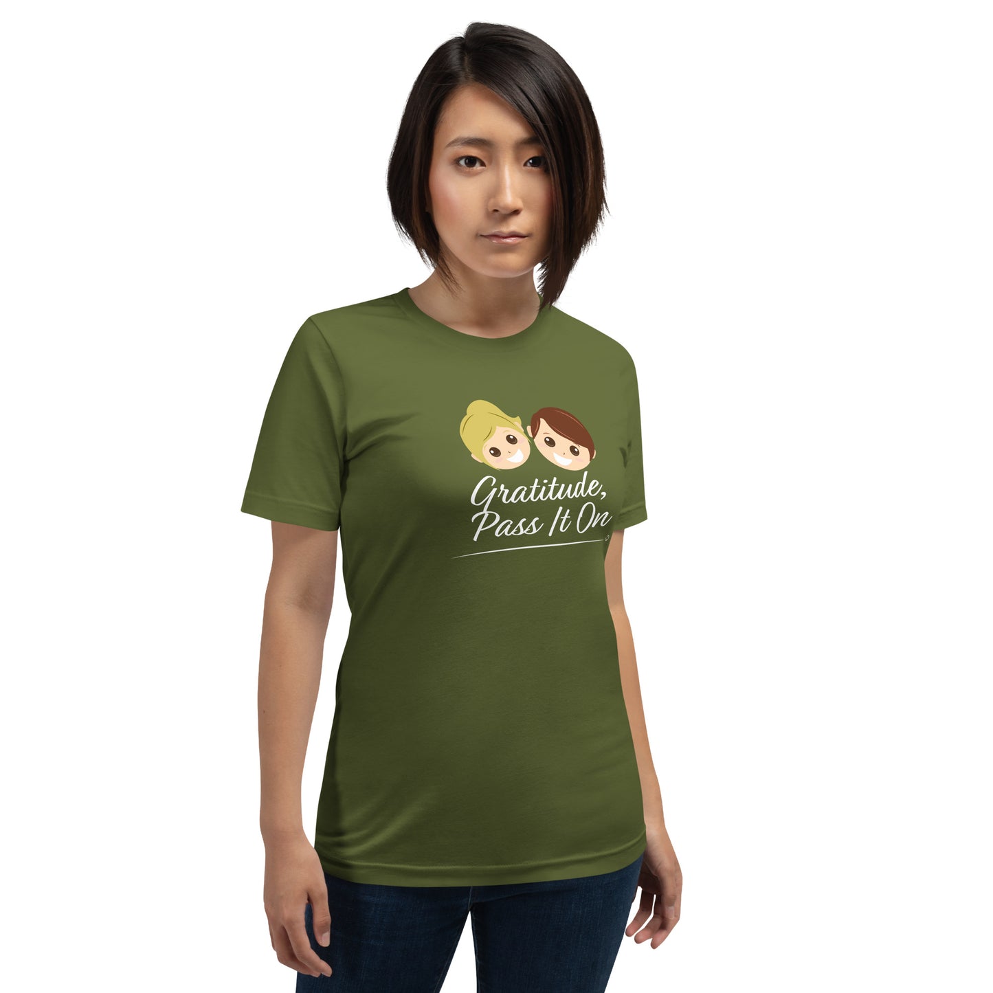 Gratitude, Pass It On Unisex T-Shirts