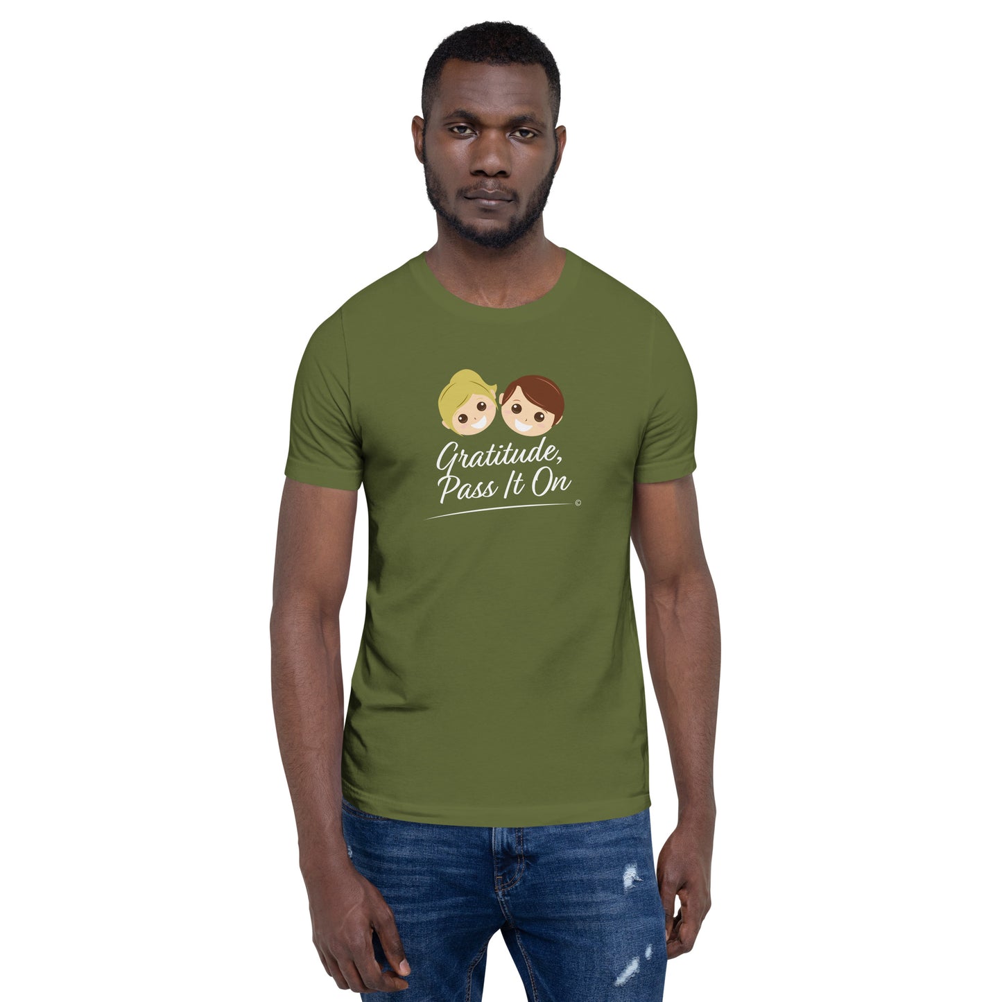 Gratitude, Pass It On Unisex T-Shirts