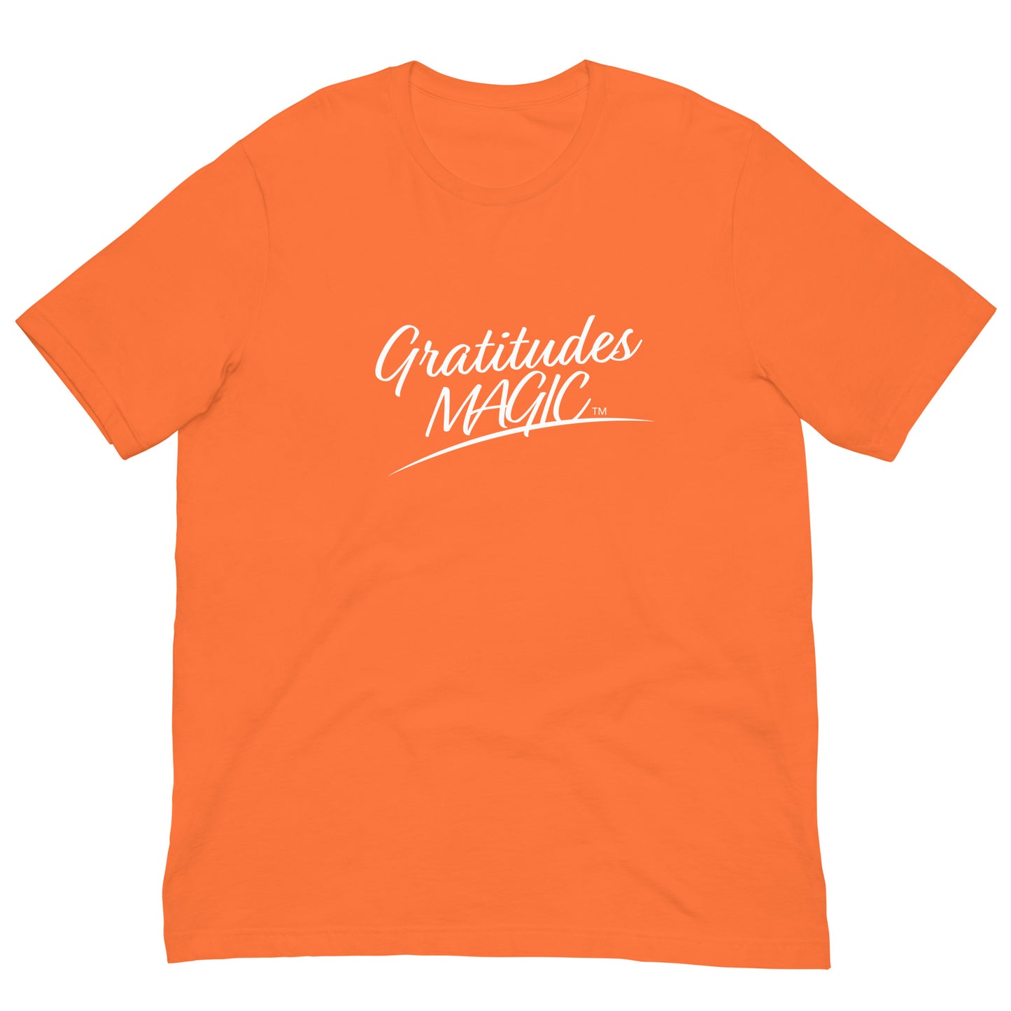 Affordable unisex short sleeve shirts-Orange