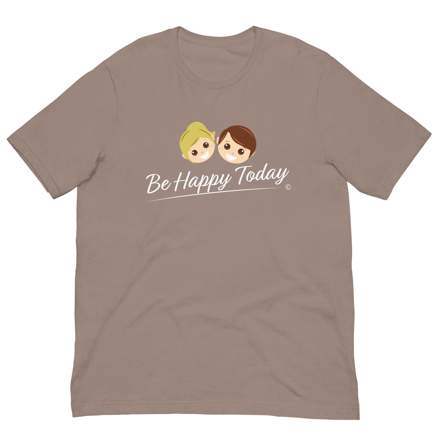 Trendy unisex short-sleeve for mean and women- Pebble