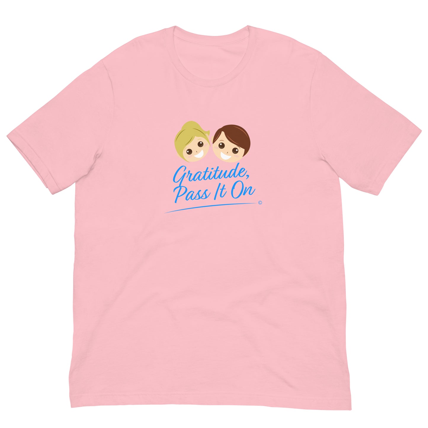 Gratitude, Pass It On Unisex T-Shirts