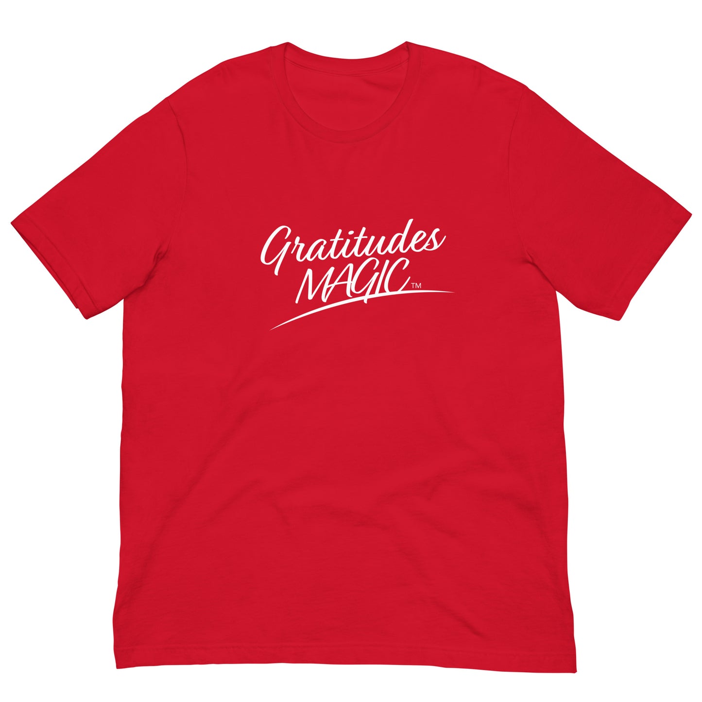 Affordable unisex short sleeve shirts-Red