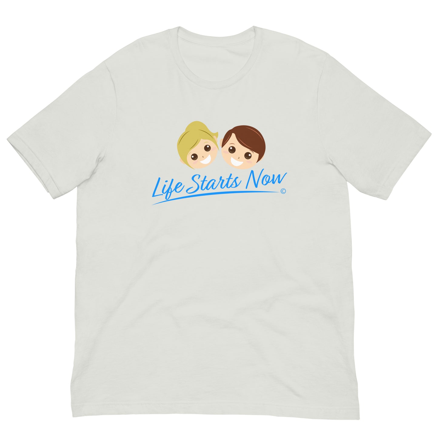 Premium unisex T-shirts -silver