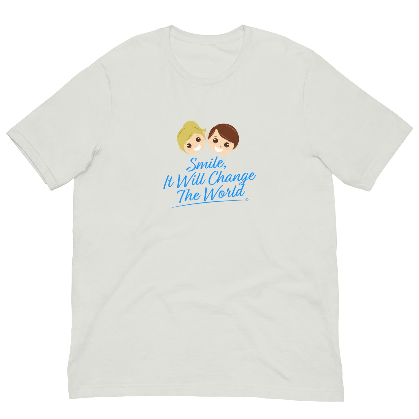 Smile, It Will Change The World Unisex T-Shirts