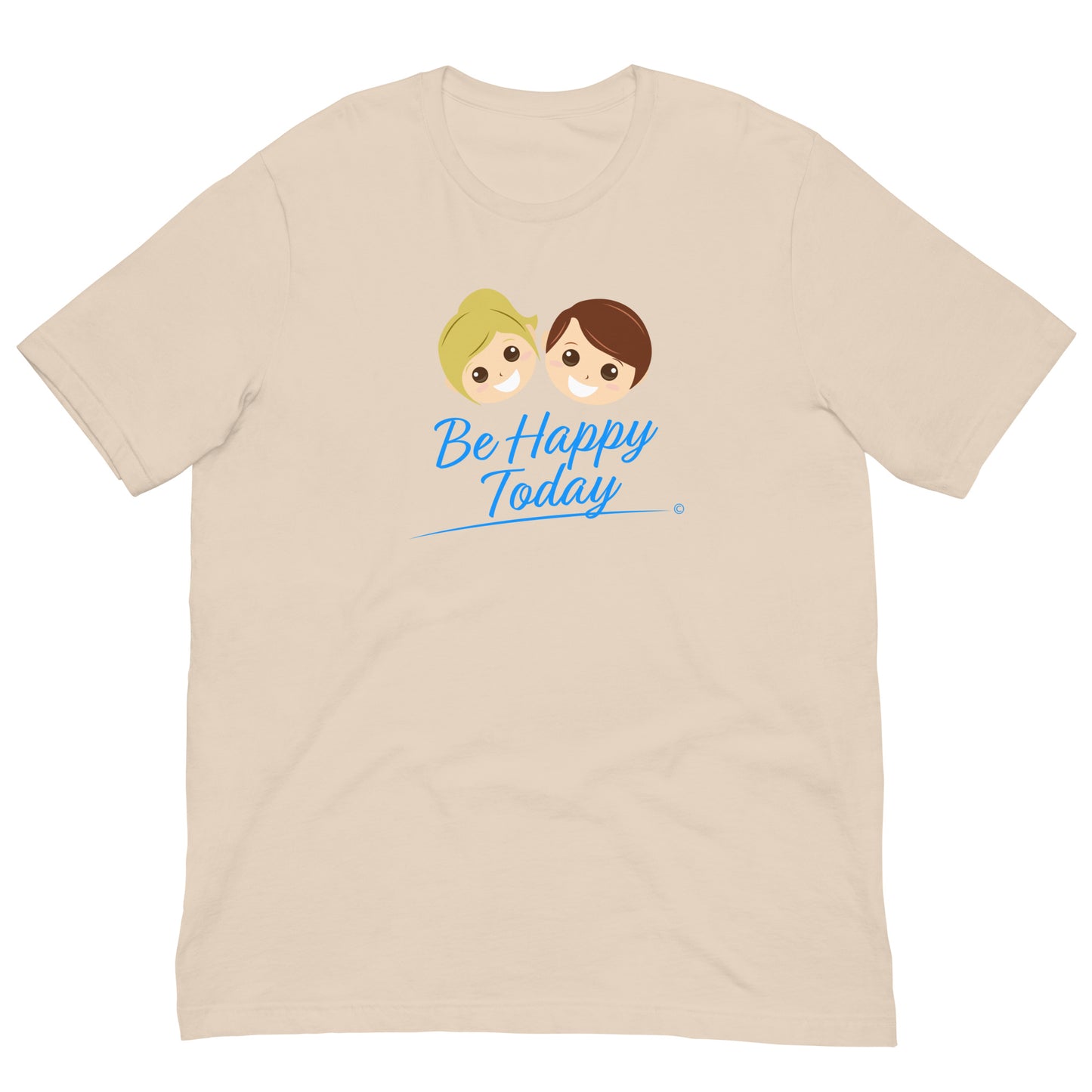 Printed short sleeve shirts for all occasions- Soft Cream