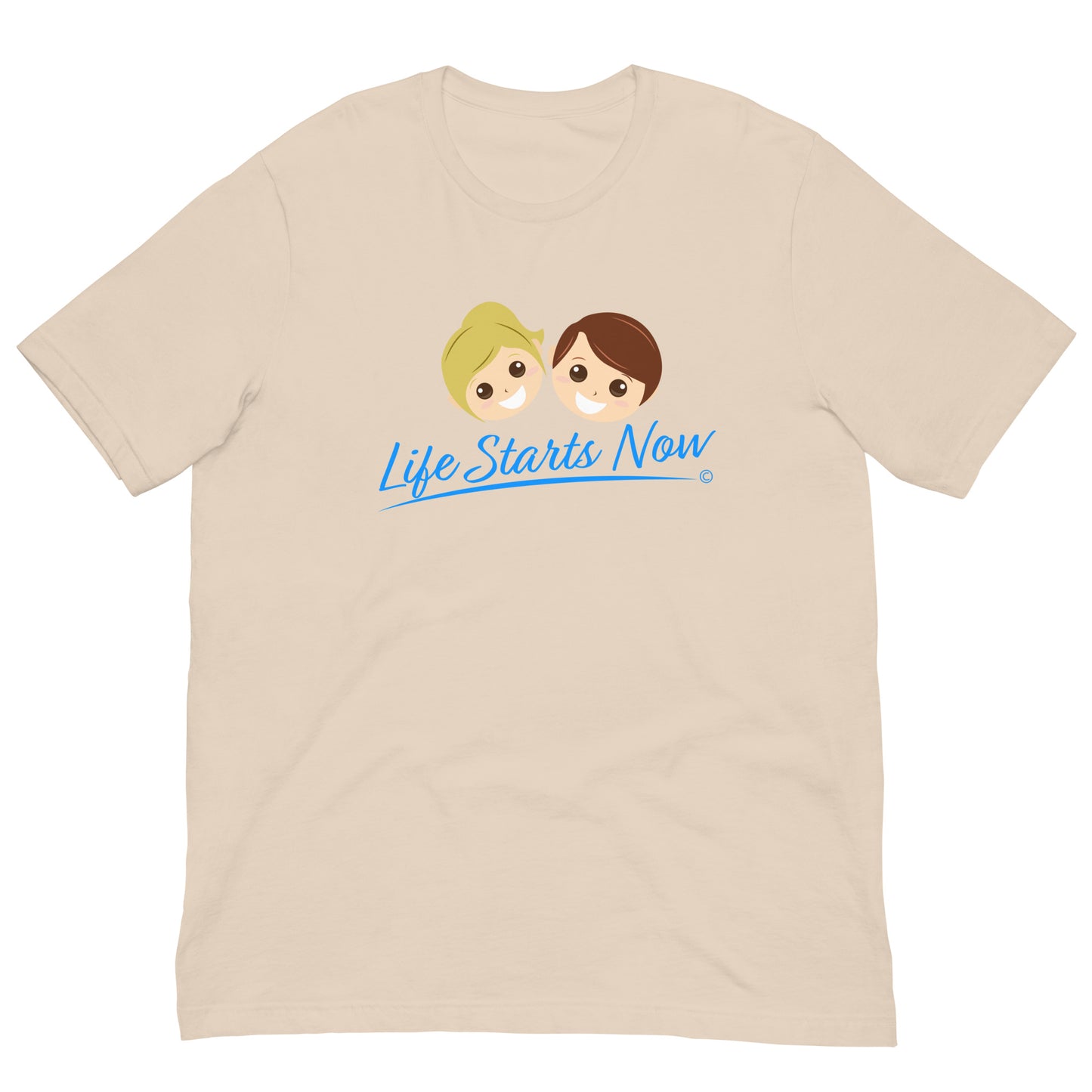Premium unisex T-shirts -soft cream