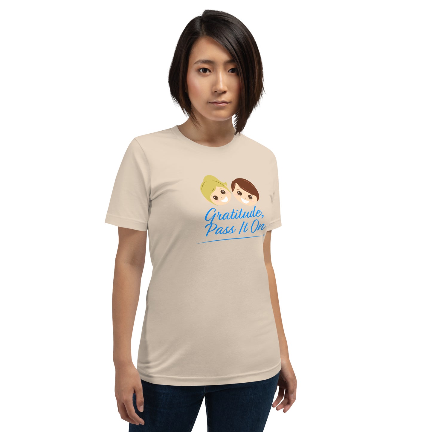 Gratitude, Pass It On Unisex T-Shirts