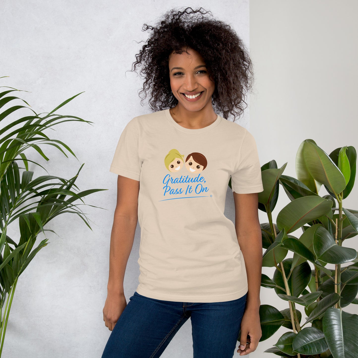 Gratitude, Pass It On Unisex T-Shirts