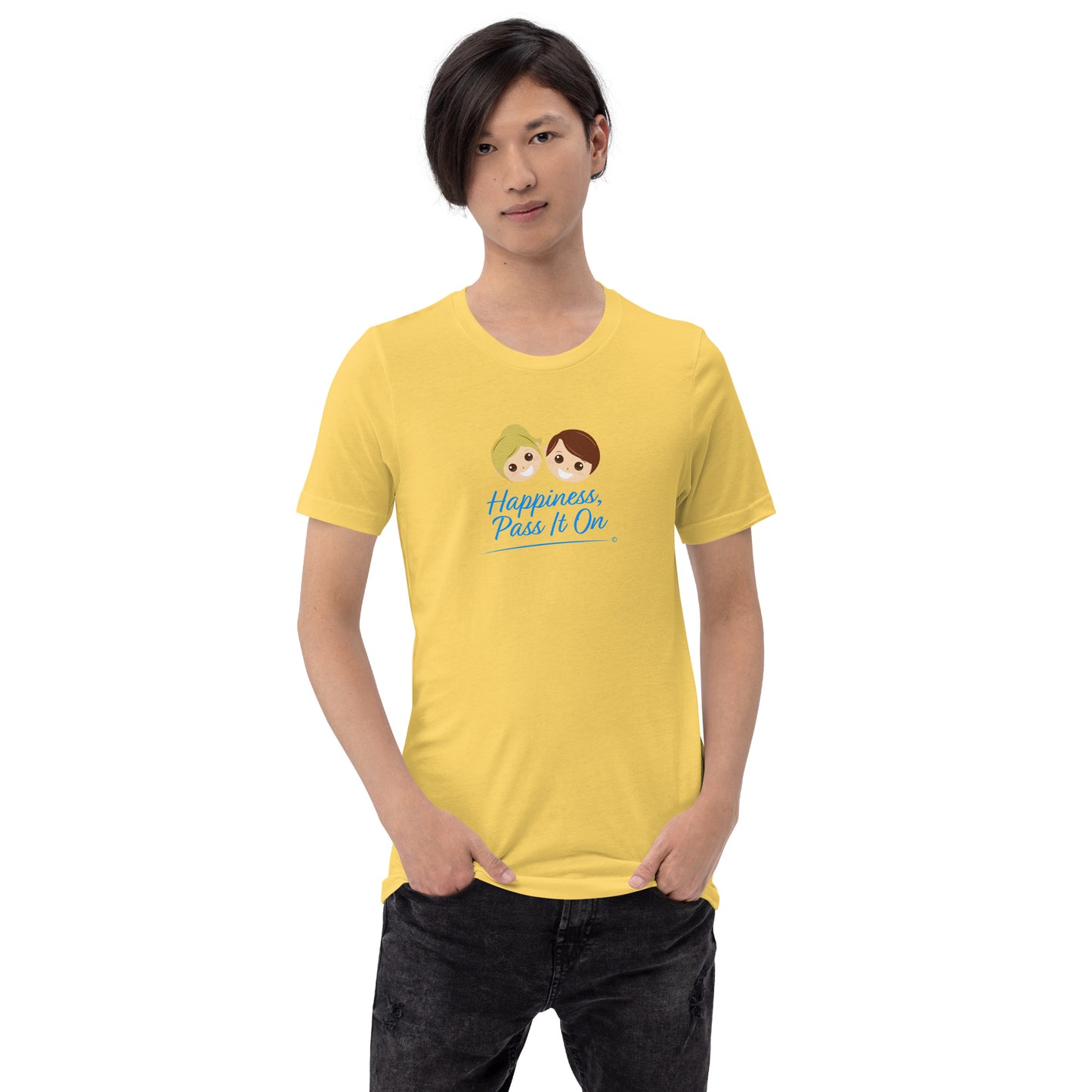 Happiness, Pass It On Unisex T-Shirts