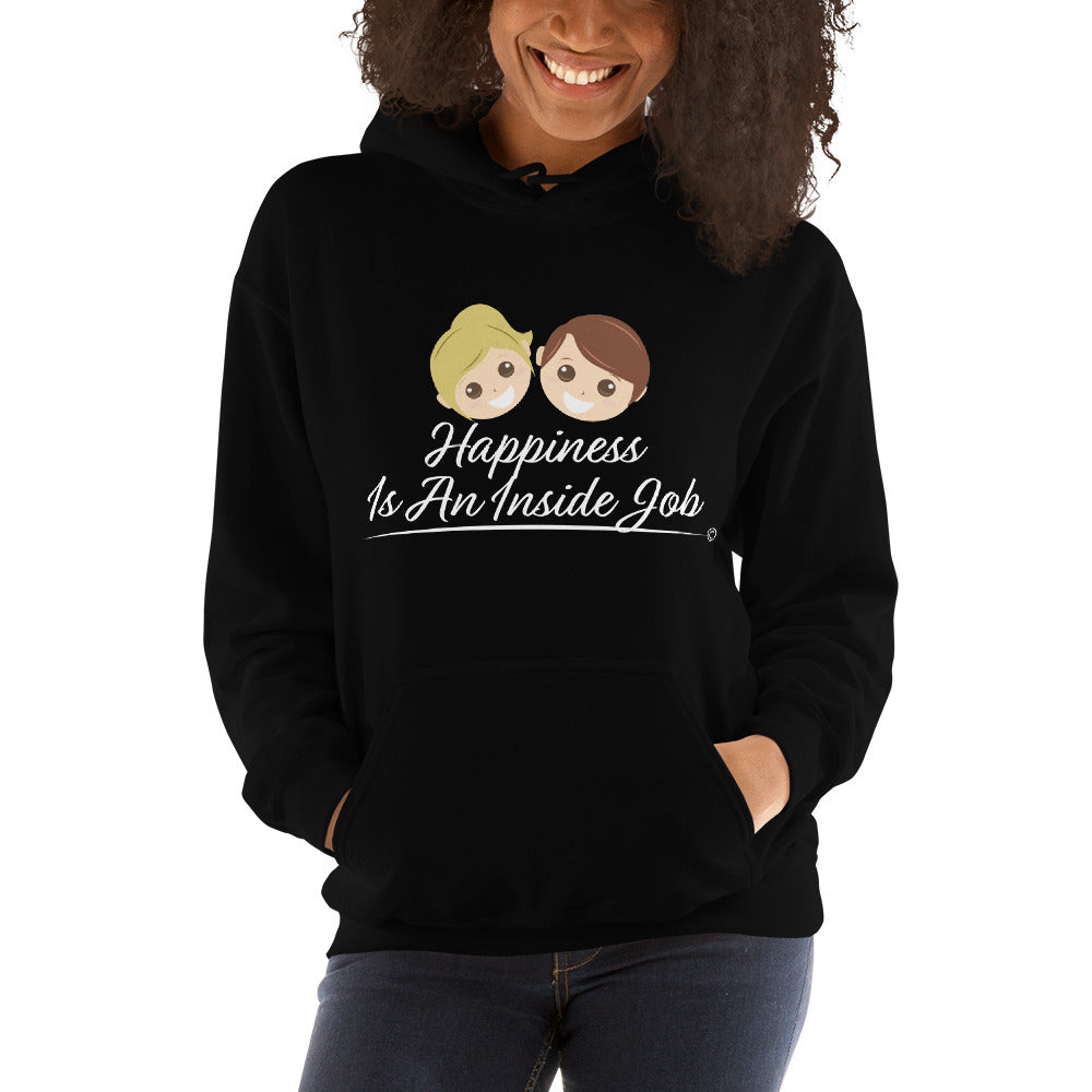 unisex hoodies-woman model