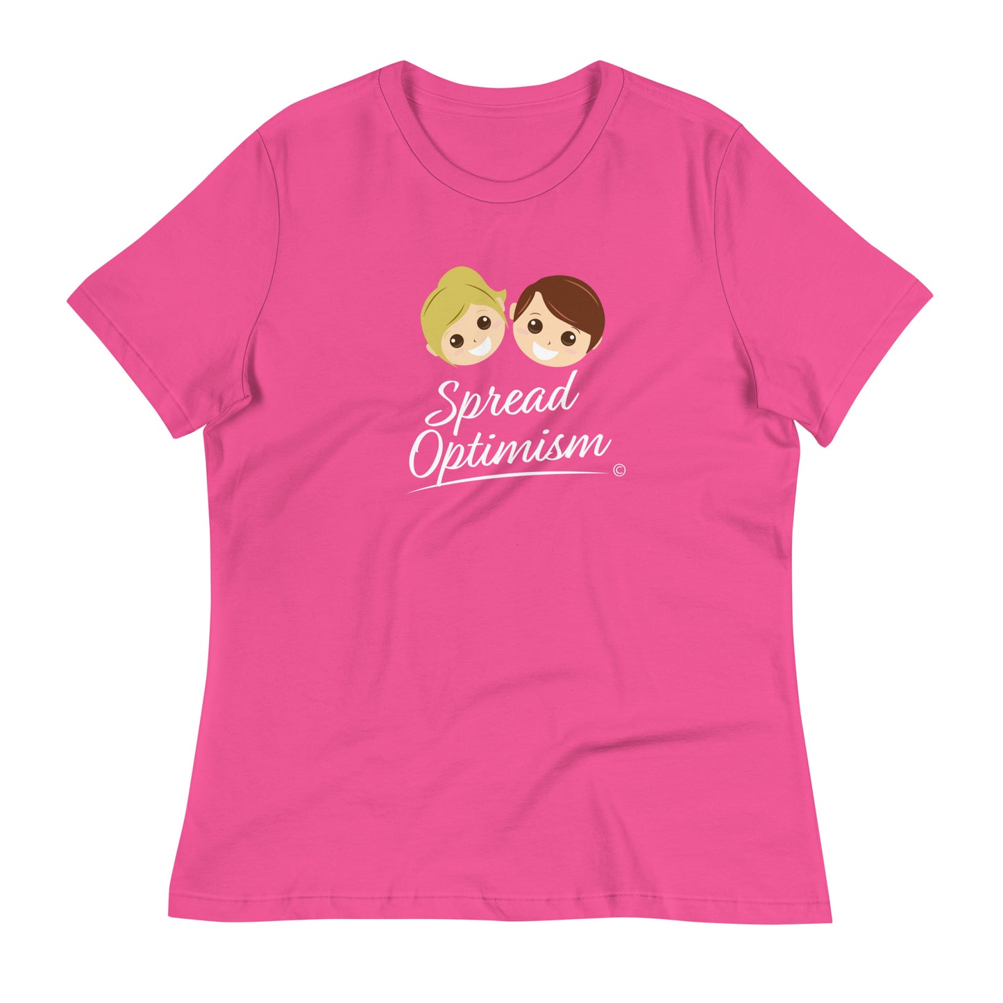 Cozy and casual everyday tee- Berry