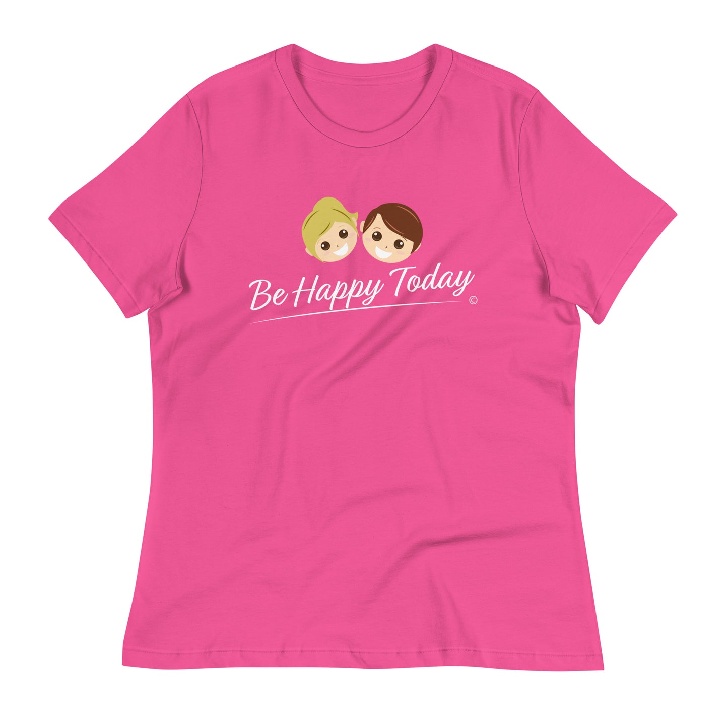Casual-chic women's relaxed tops-Berry