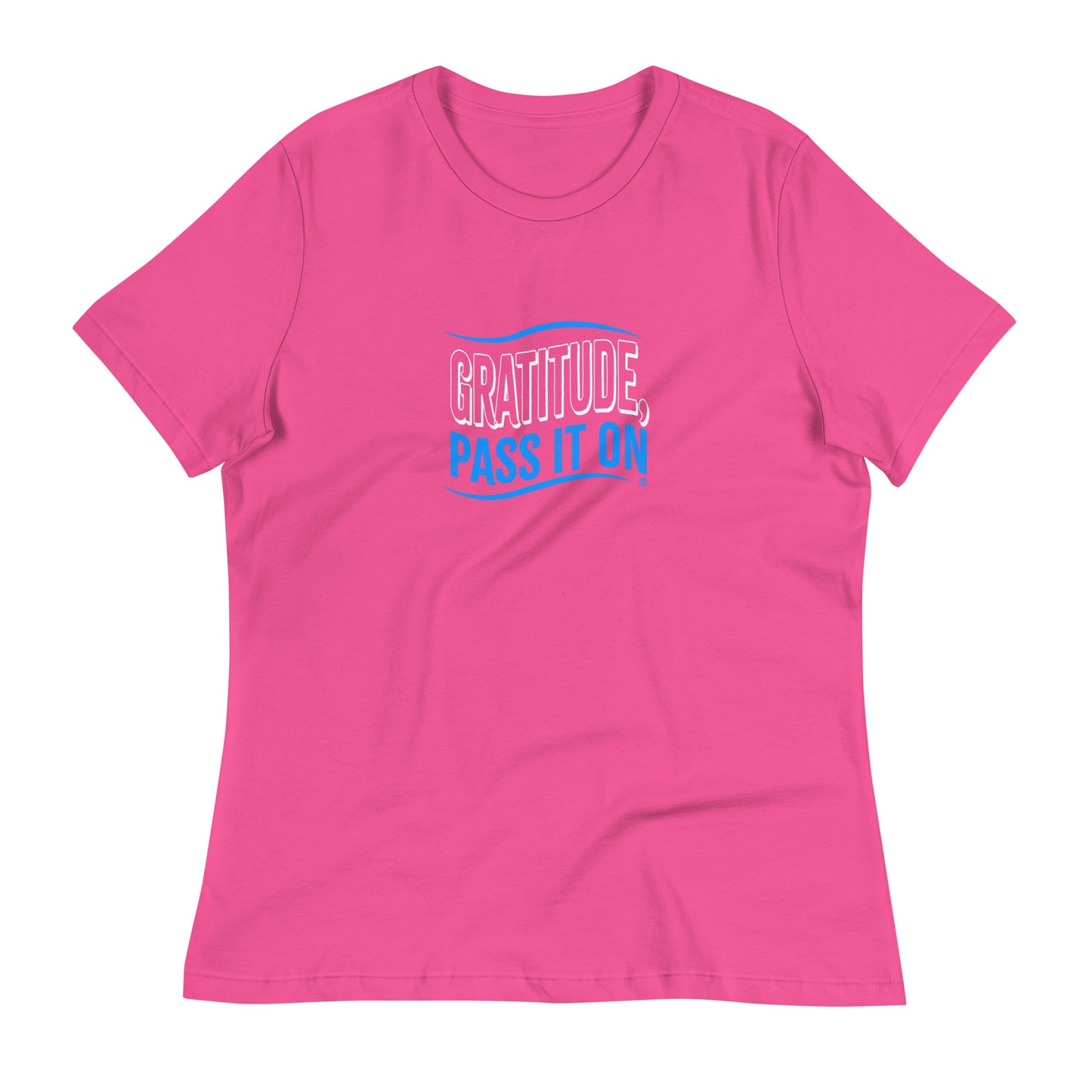 Gratitude, Pass It On Women's Tees