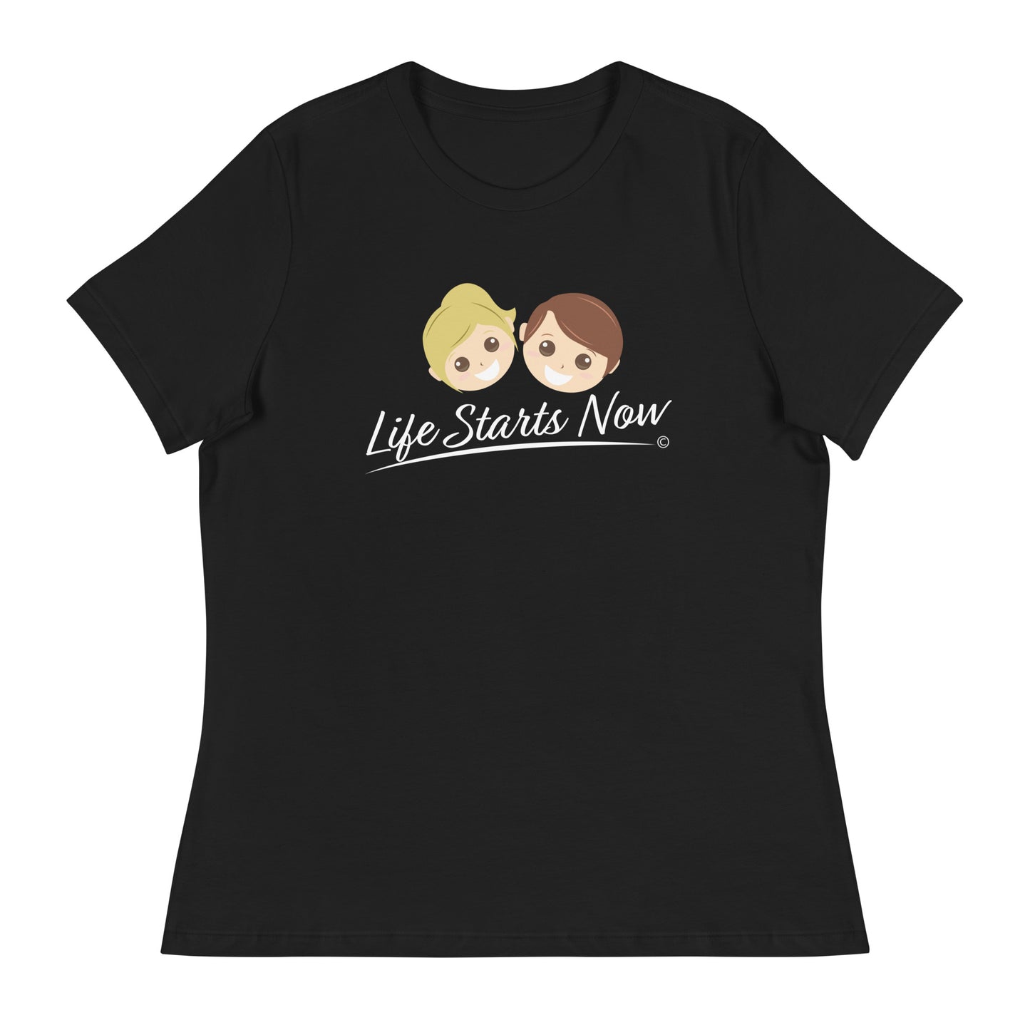 Relaxed style shirts for women -Black