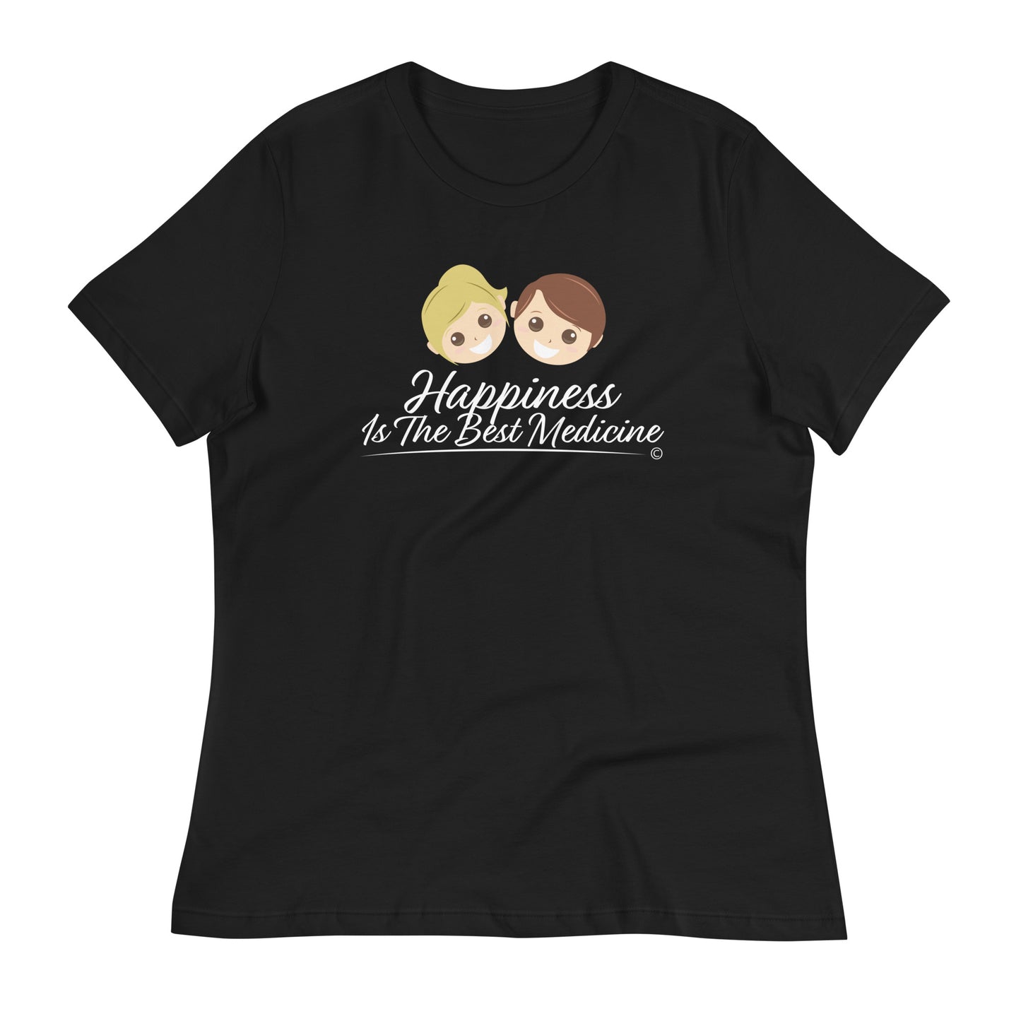 Lounge-worthy relaxed top - Black
