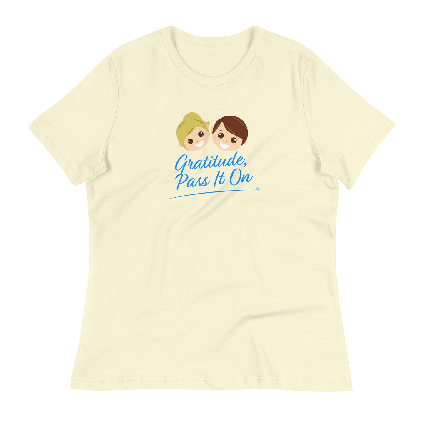 Gratitude, Pass It On Women's Tees