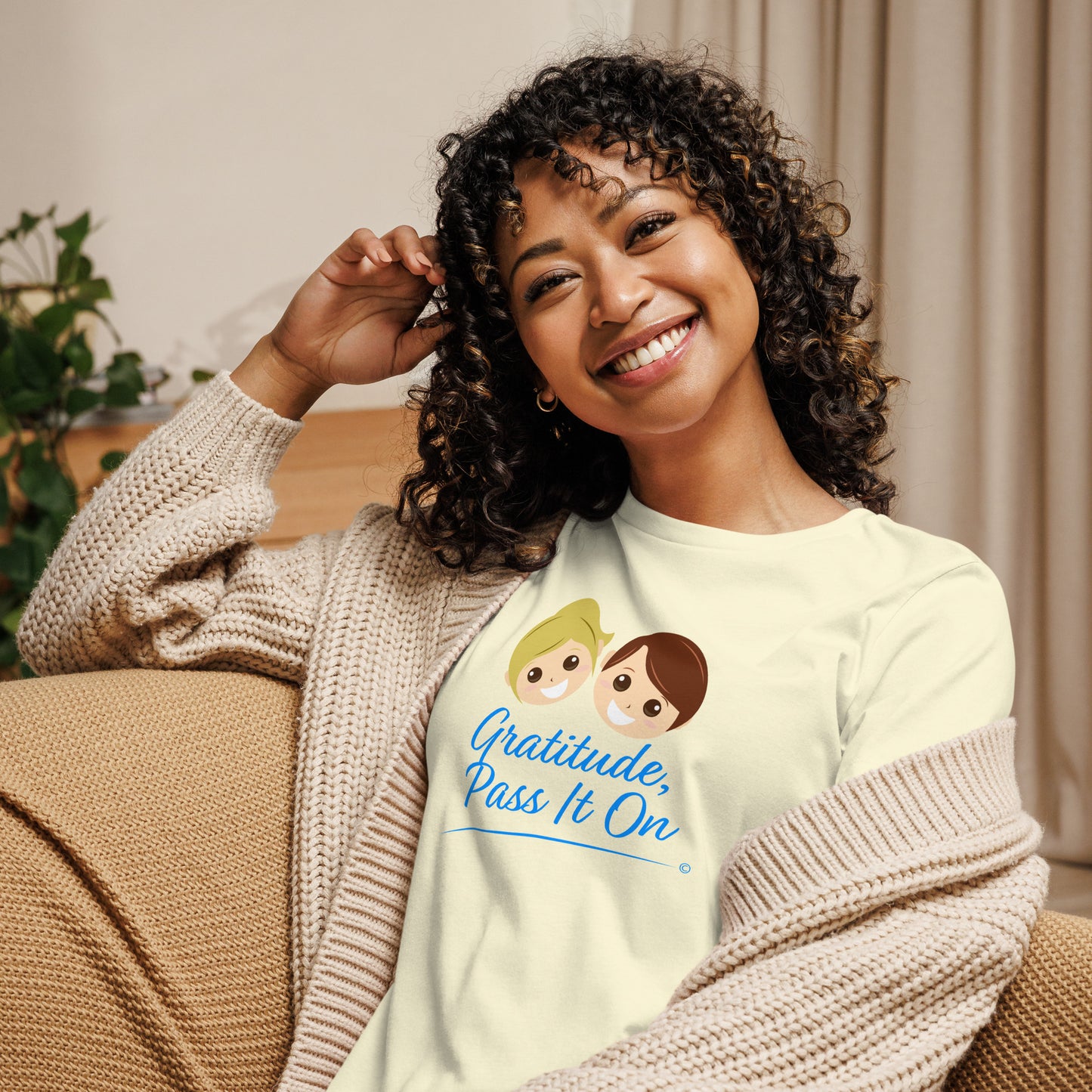Gratitude, Pass It On Women's Tees