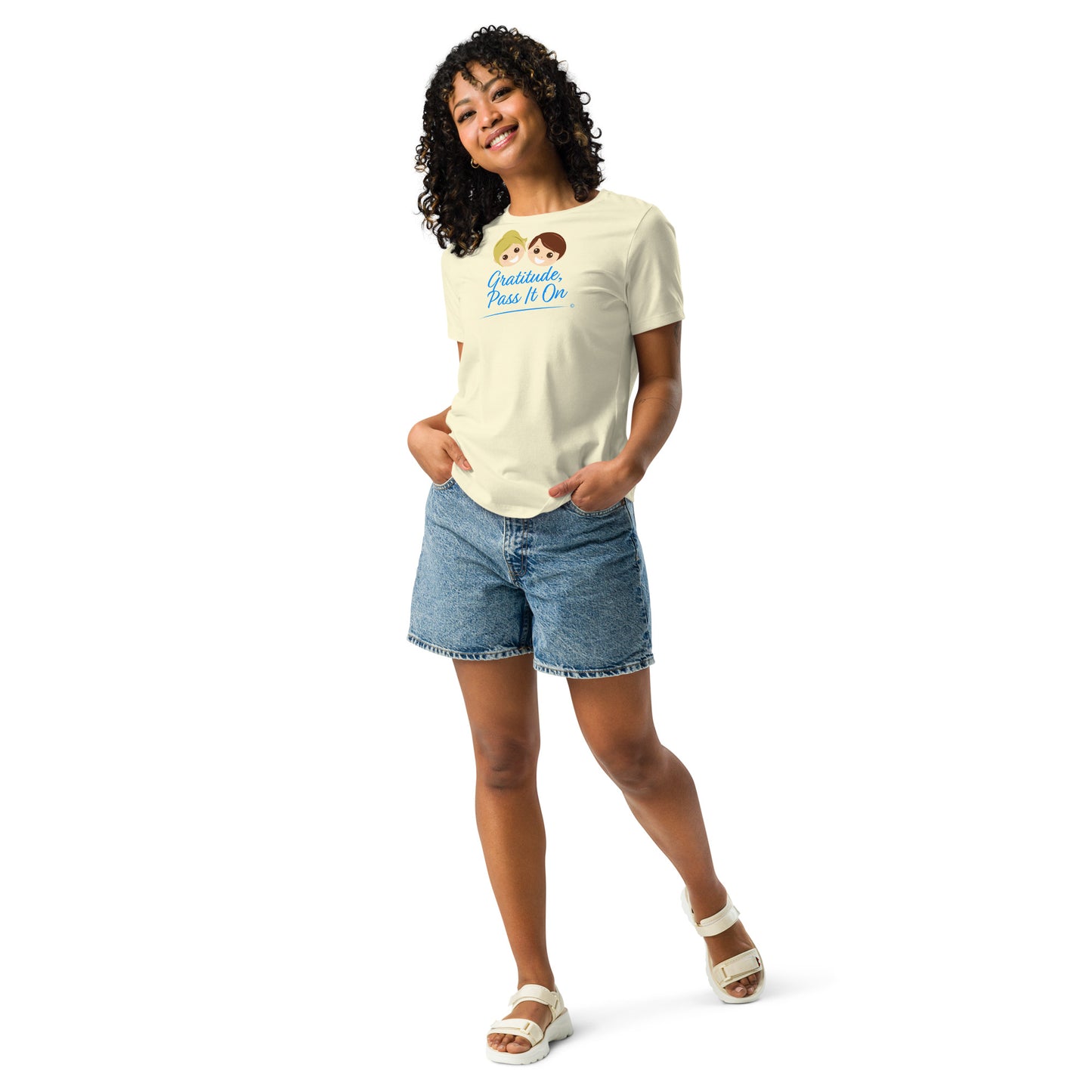 Gratitude, Pass It On Women's Tees