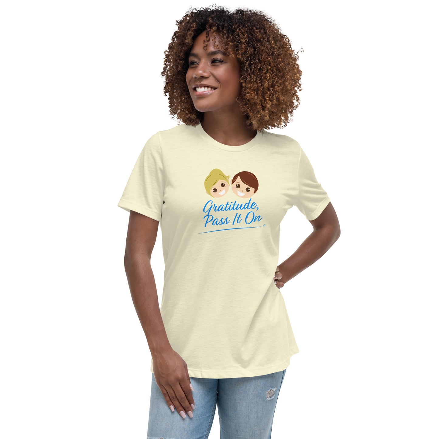Gratitude, Pass It On Women's Tees