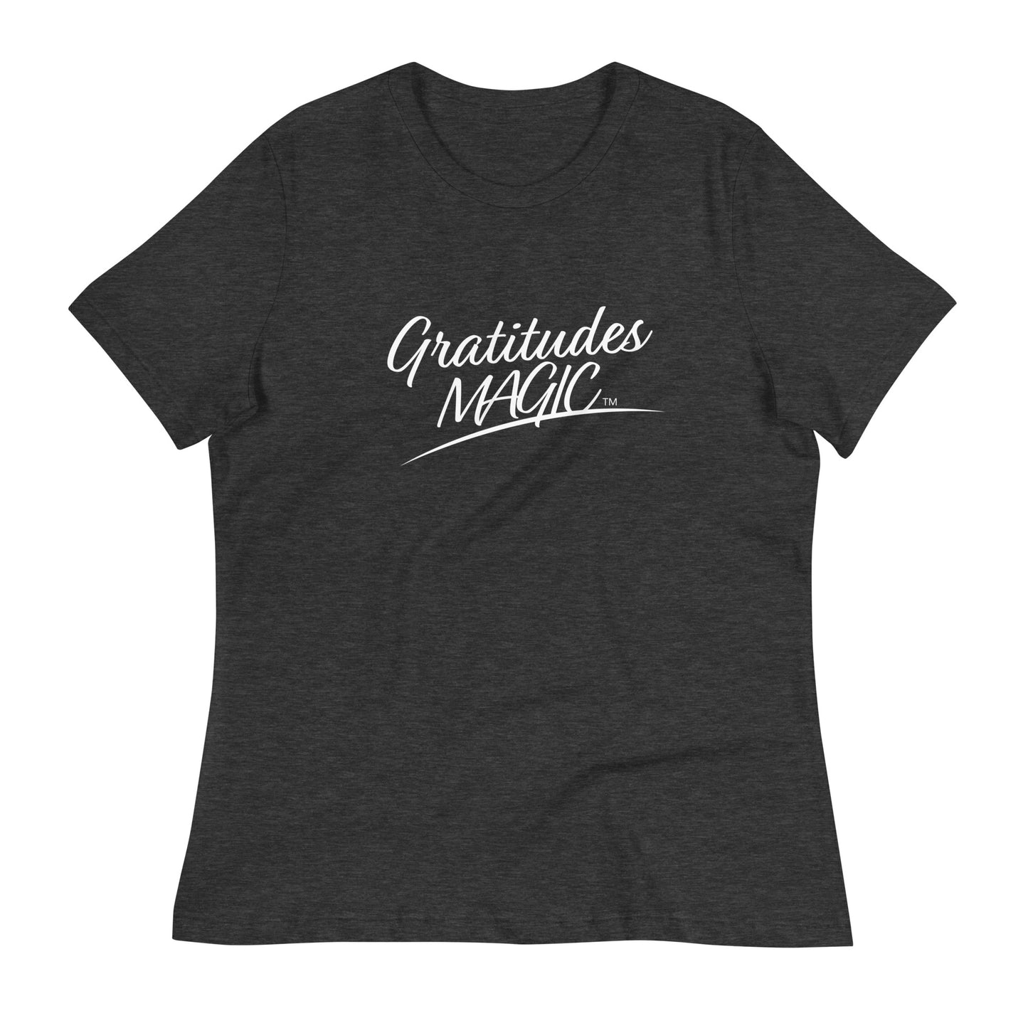 Affordable women's tees- dark grey heather