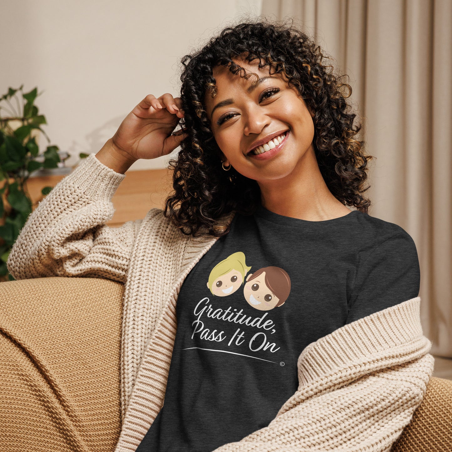 Gratitude, Pass It On Women's Tees