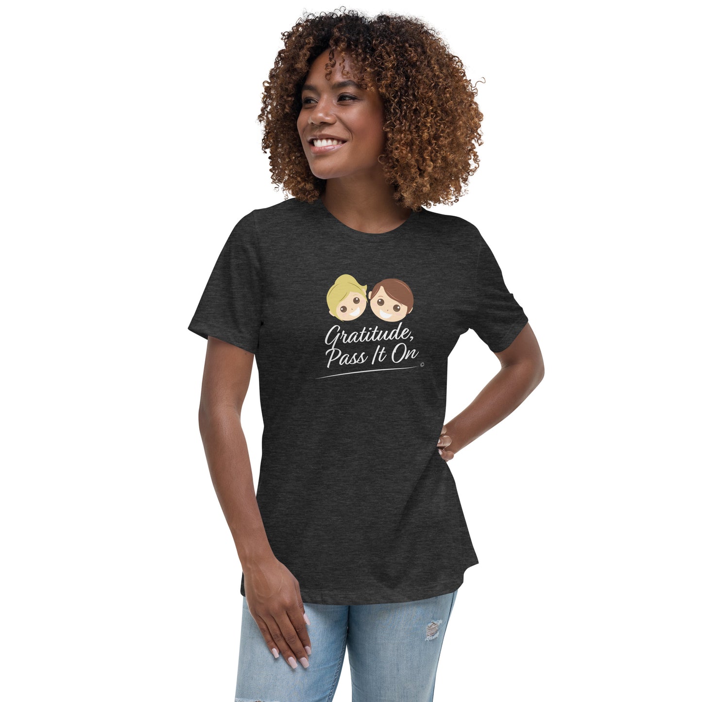 Gratitude, Pass It On Women's Tees