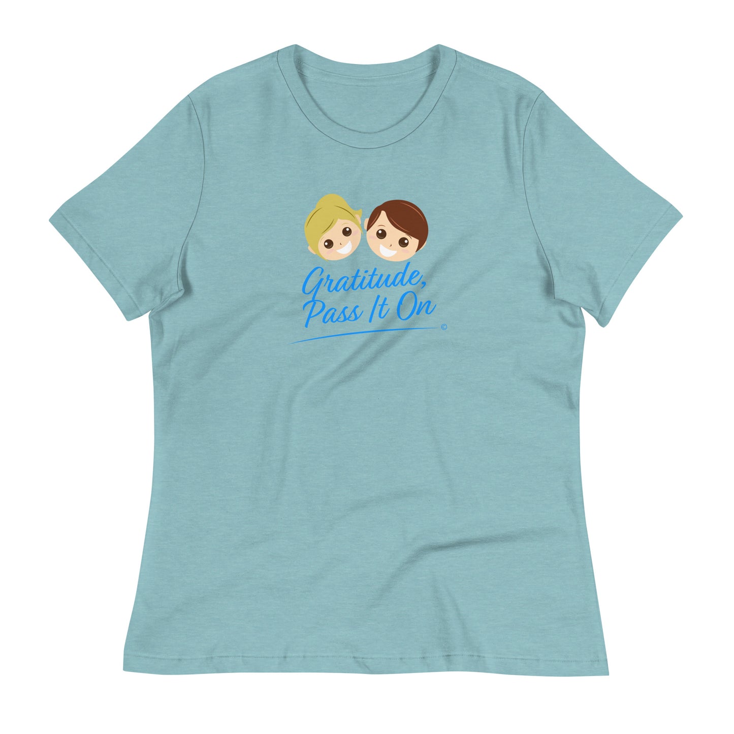Gratitude, Pass It On Women's Tees