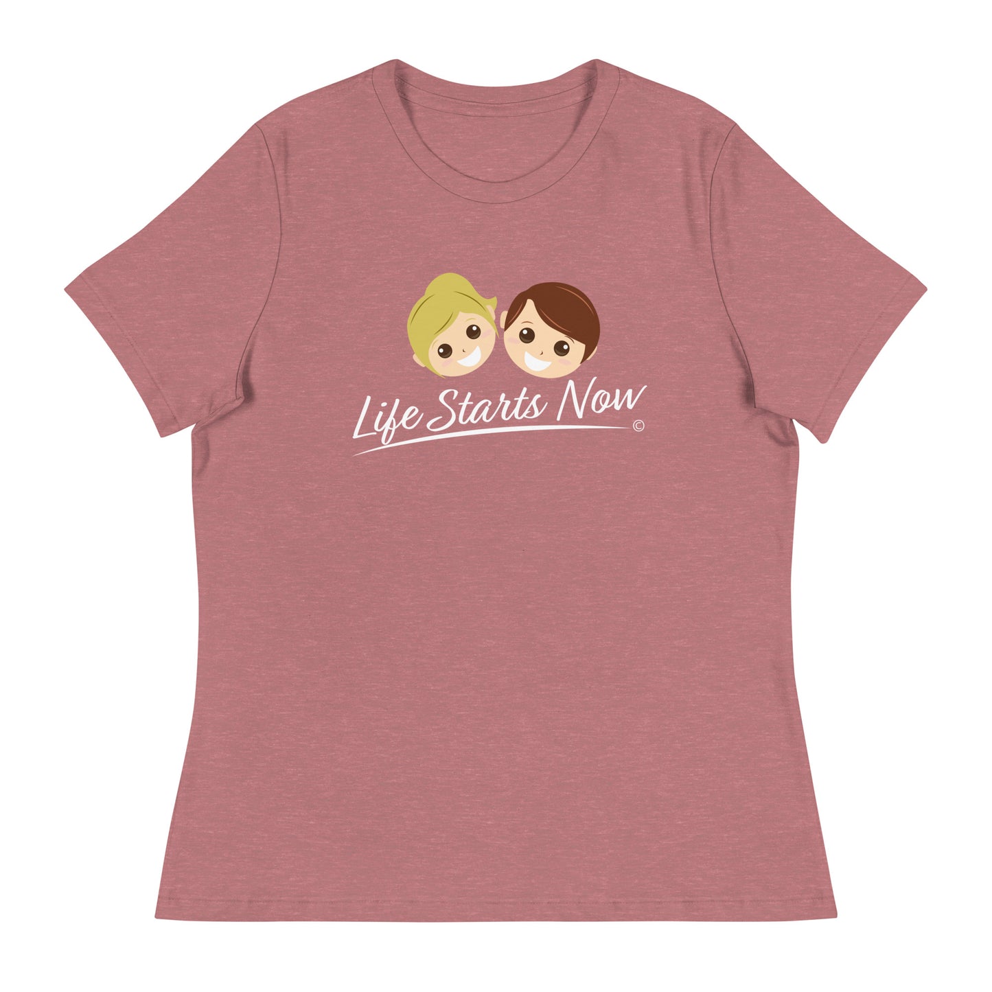 Relaxed style shirts for women -Mauve