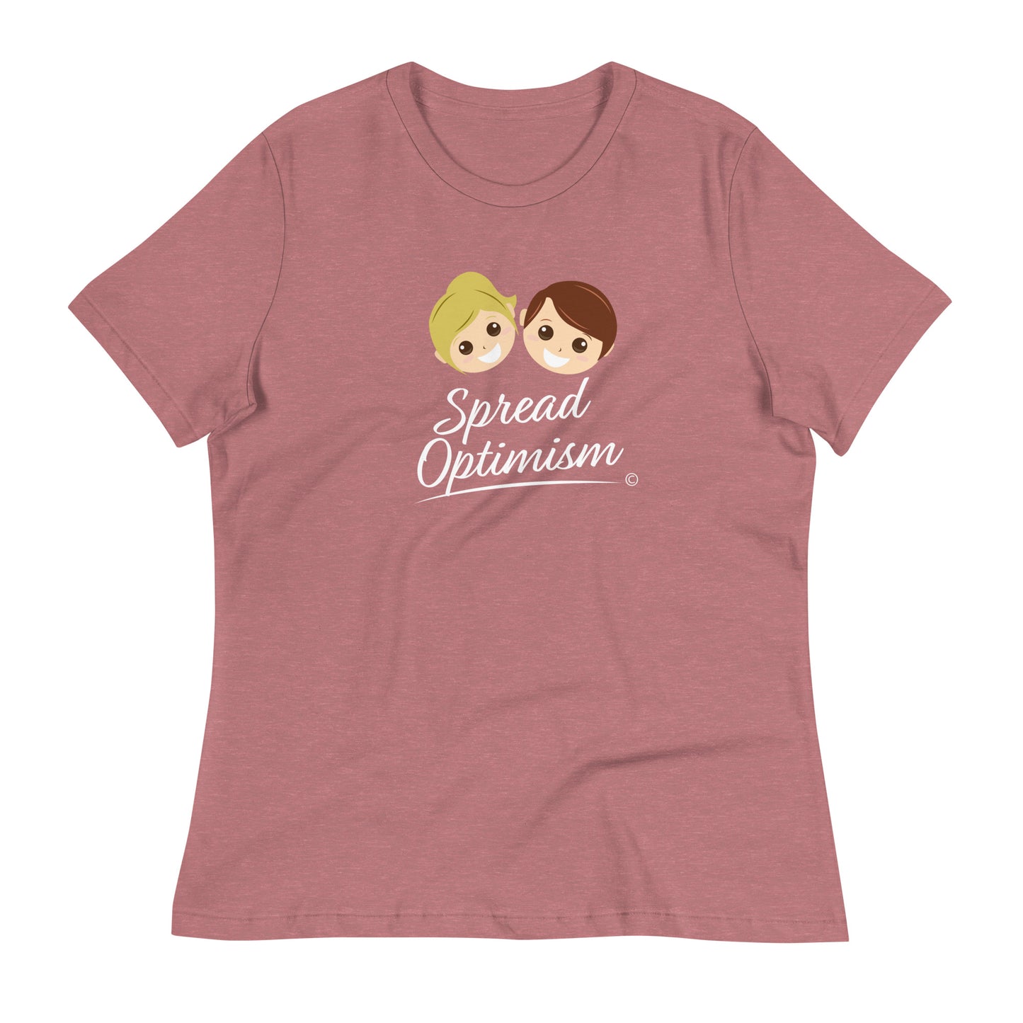 Cozy and casual everyday tee- heather Mauve