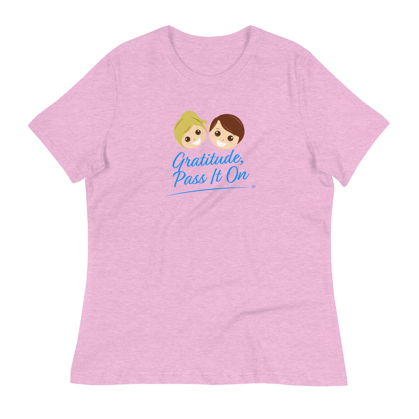 Gratitude, Pass It On Women's Tees