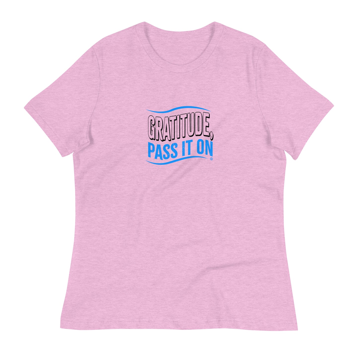 Gratitude, Pass it On Women's Tees