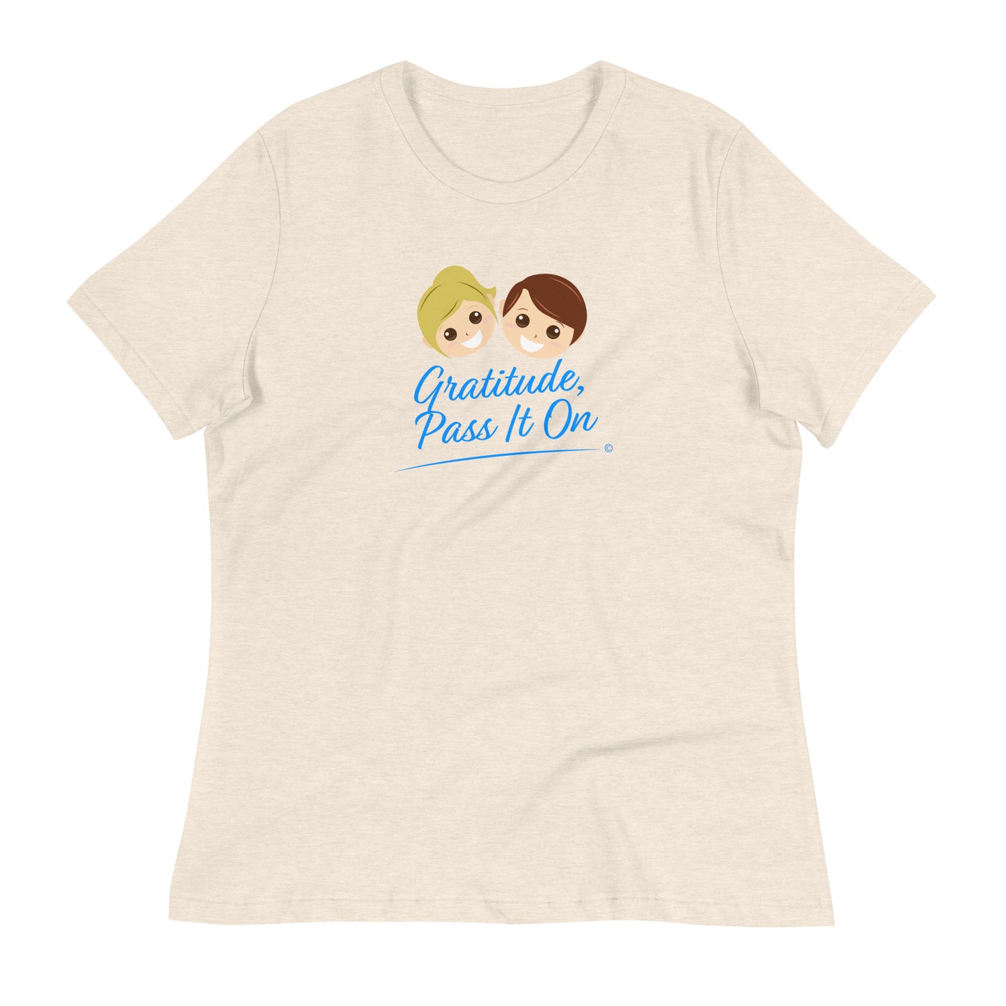 Gratitude, Pass It On Women's Tees