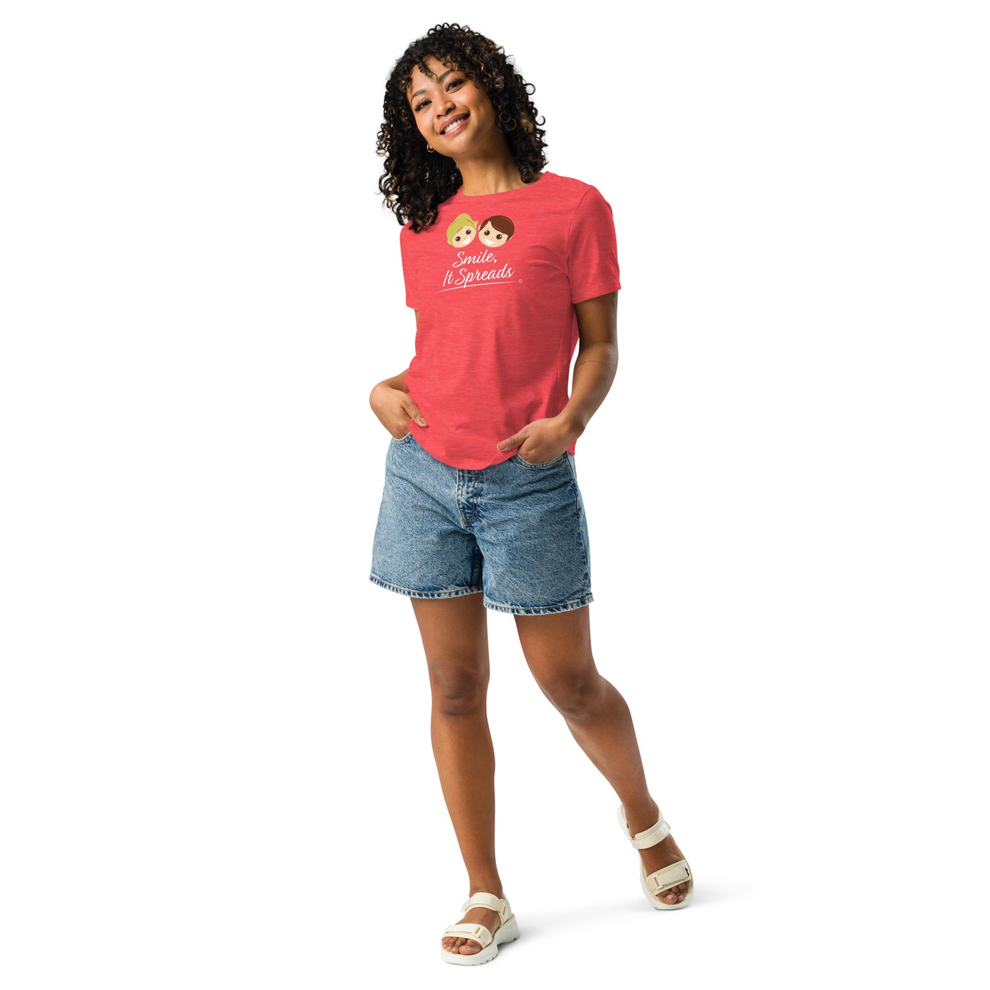 Smile, It Spreads Women's Tees