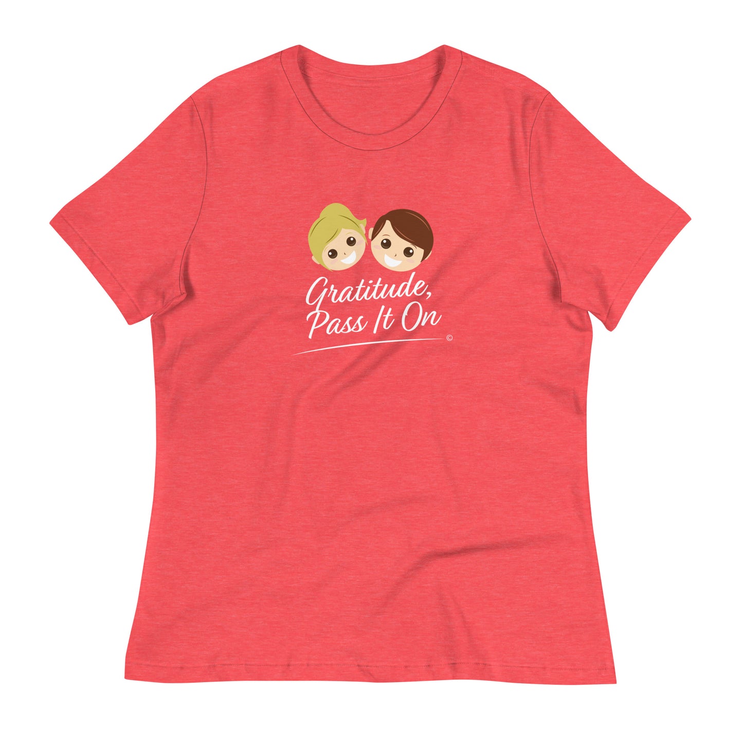 Gratitude, Pass It On Women's Tees