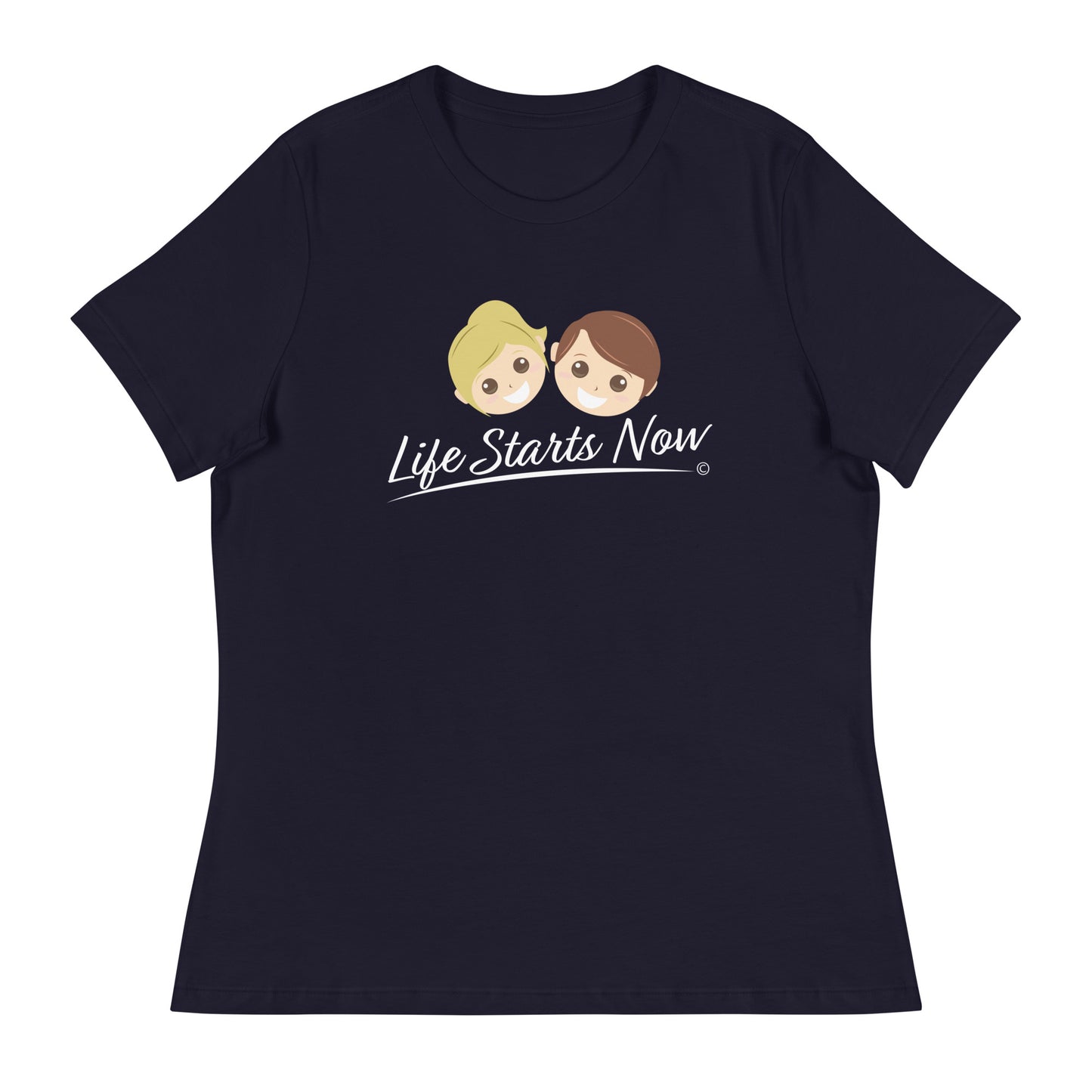 Relaxed style shirts for women -Navy