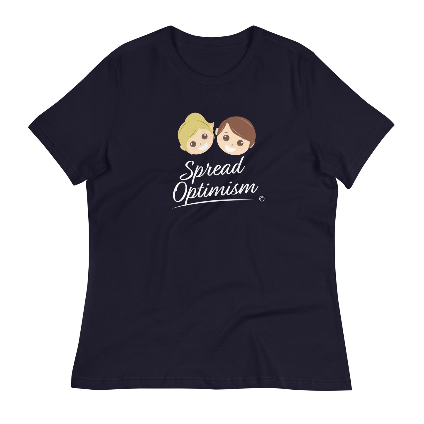 Cozy and casual everyday tee- Navy