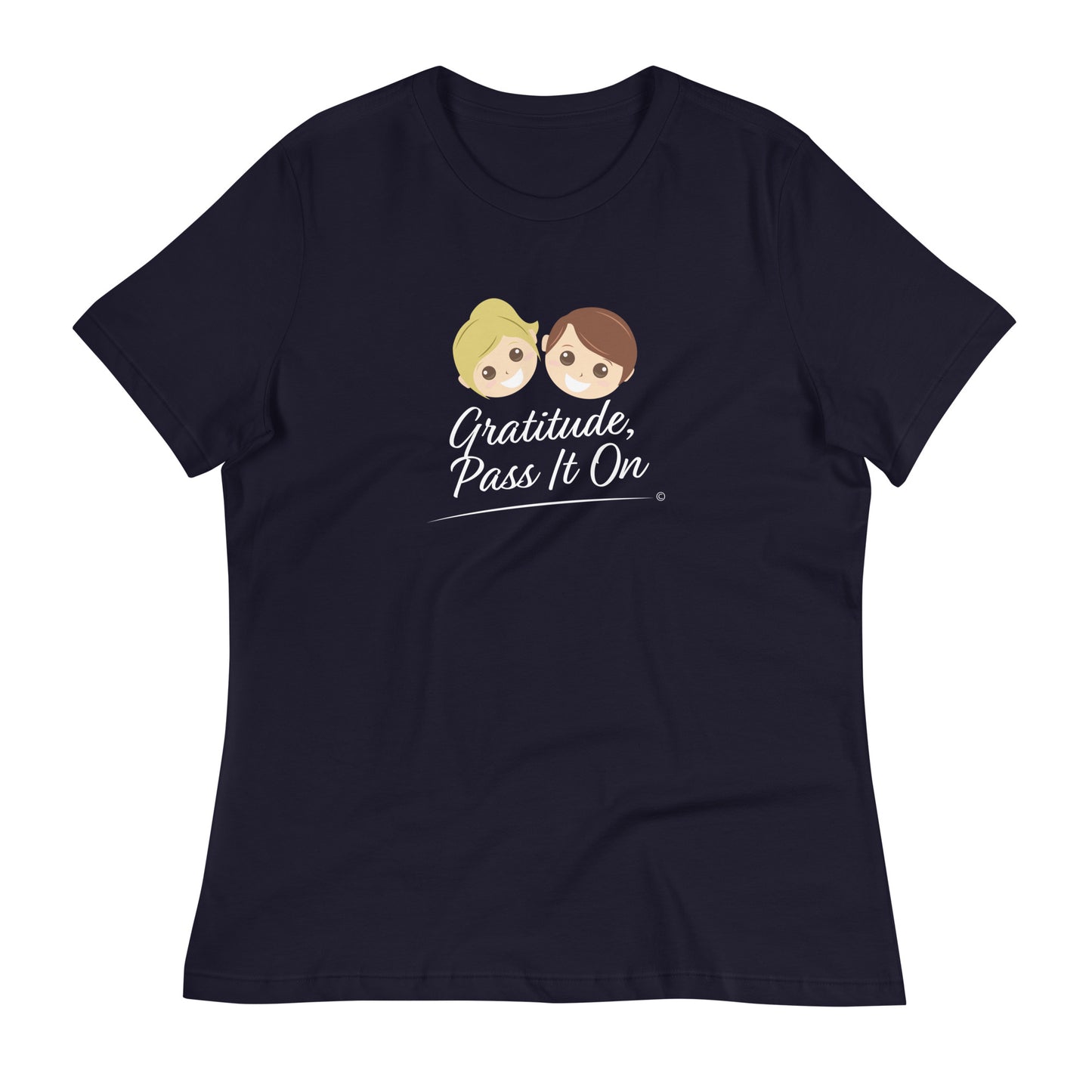 Gratitude, Pass It On Women's Tees