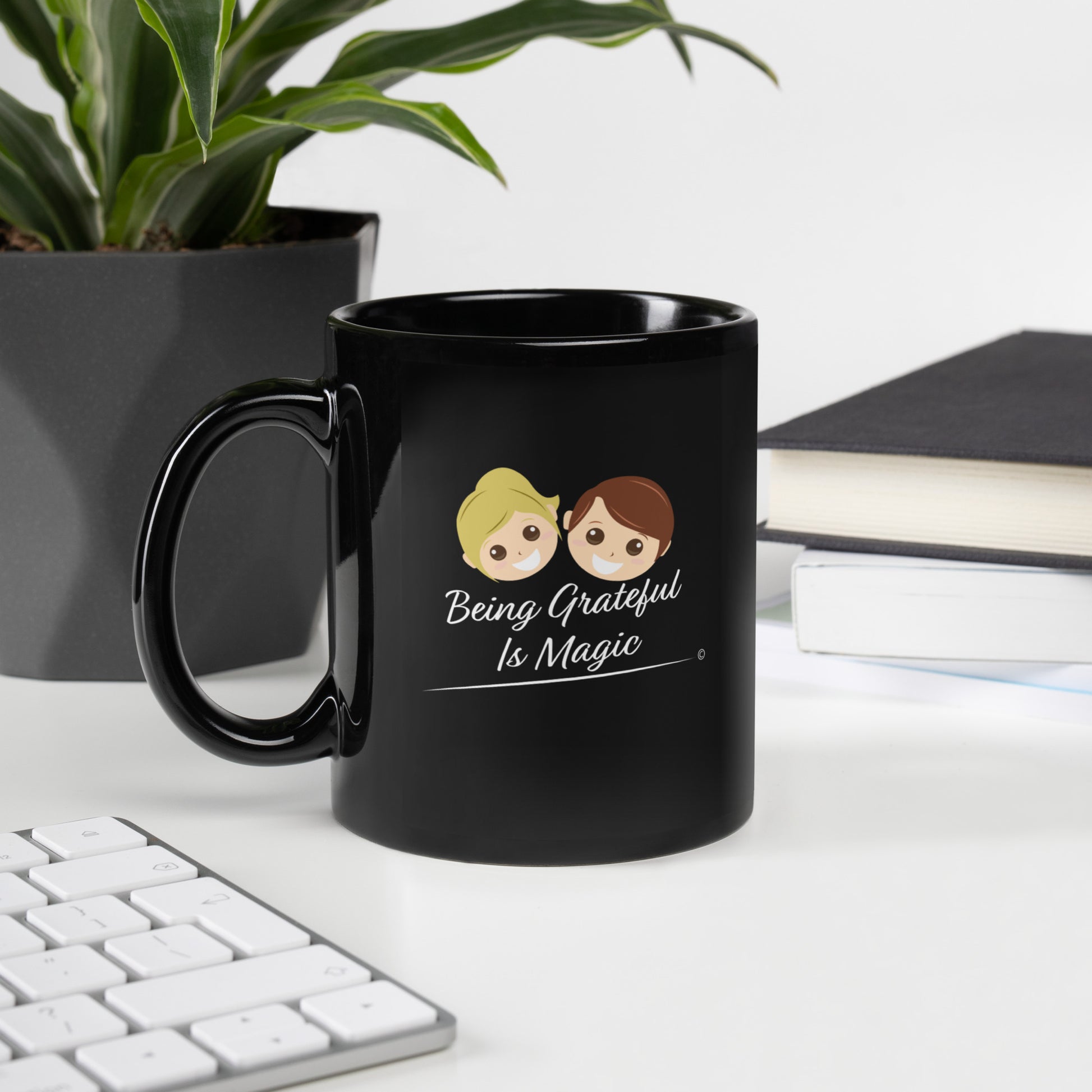 Mug with Inspirational Design - Gratitude Magic