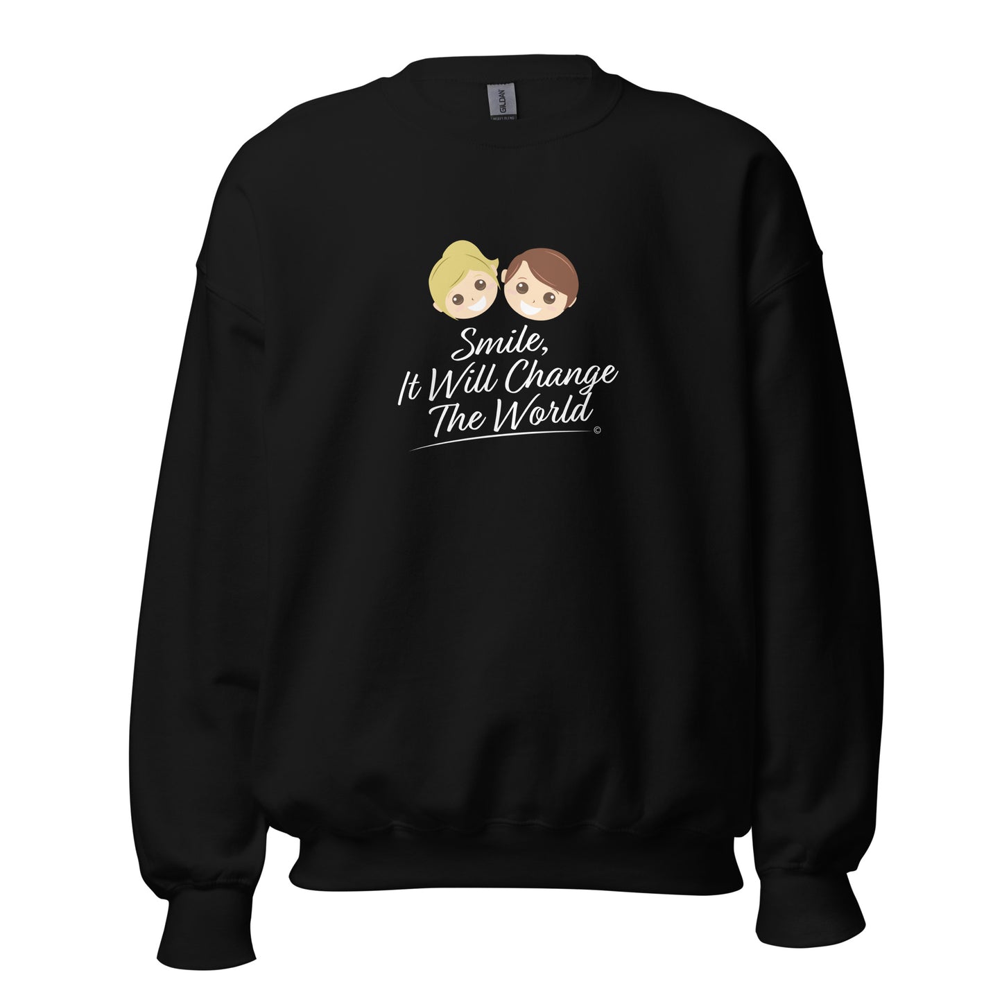 Smile, It Will Change The World Unisex Sweatshirts