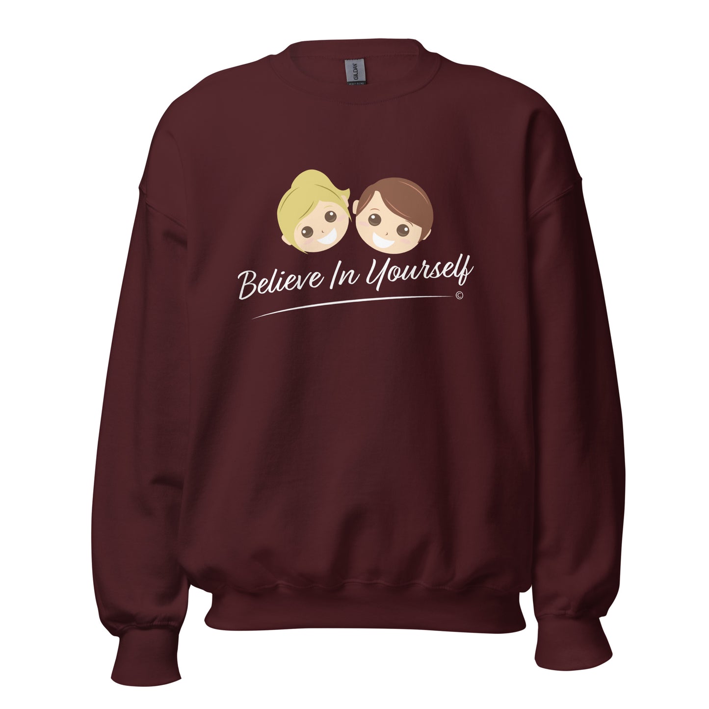 Stylish unisex sweatshirts for men and women- Maroon