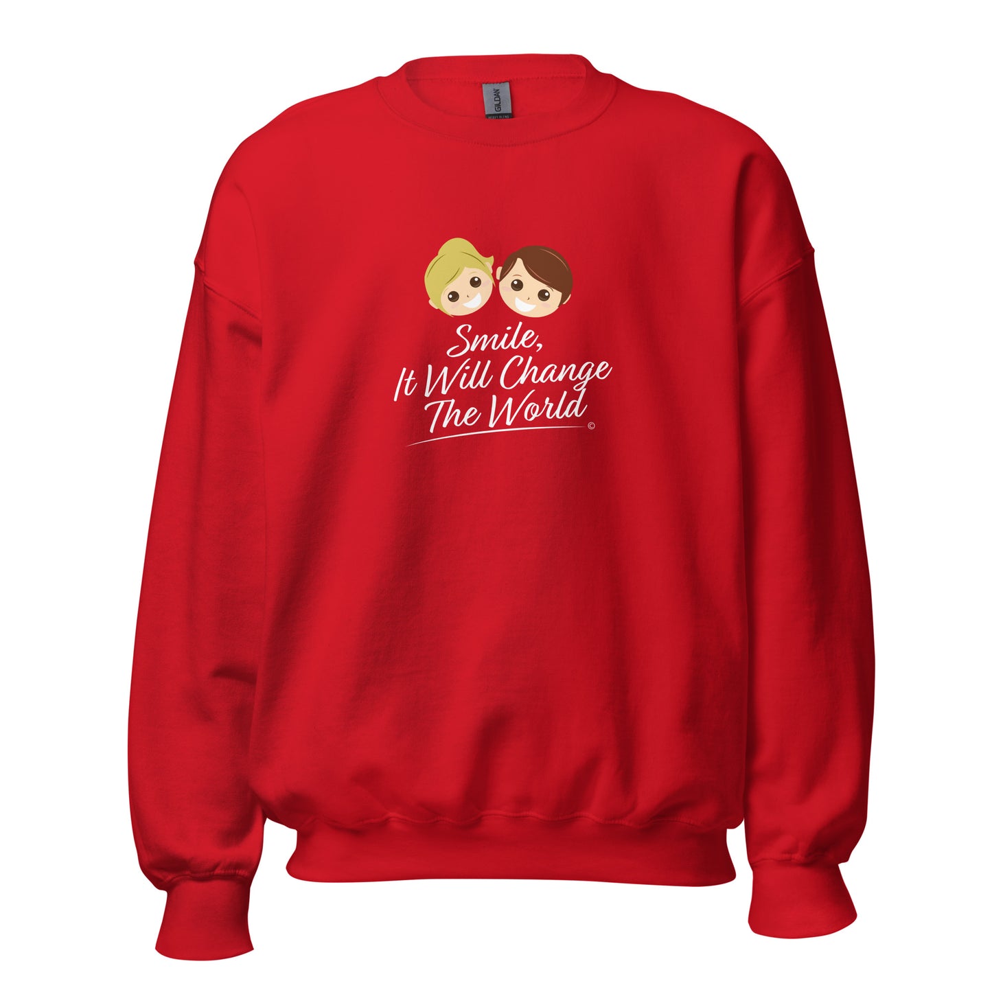 Smile, It Will Change The World Unisex Sweatshirts