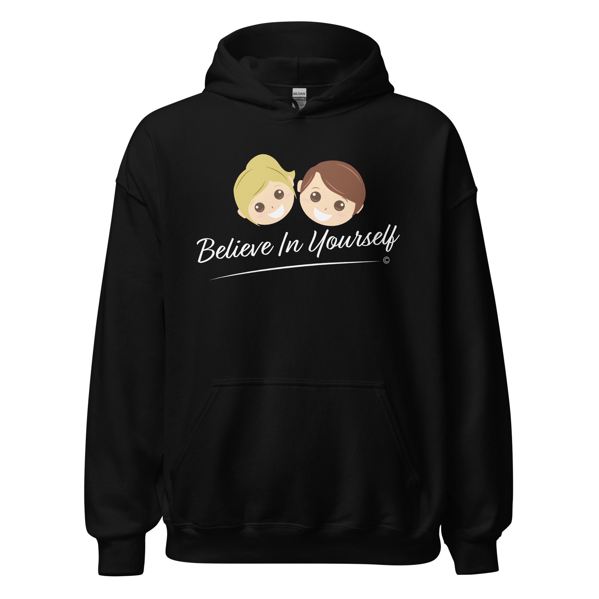 Unisex hoodies with all-season versatility- Black