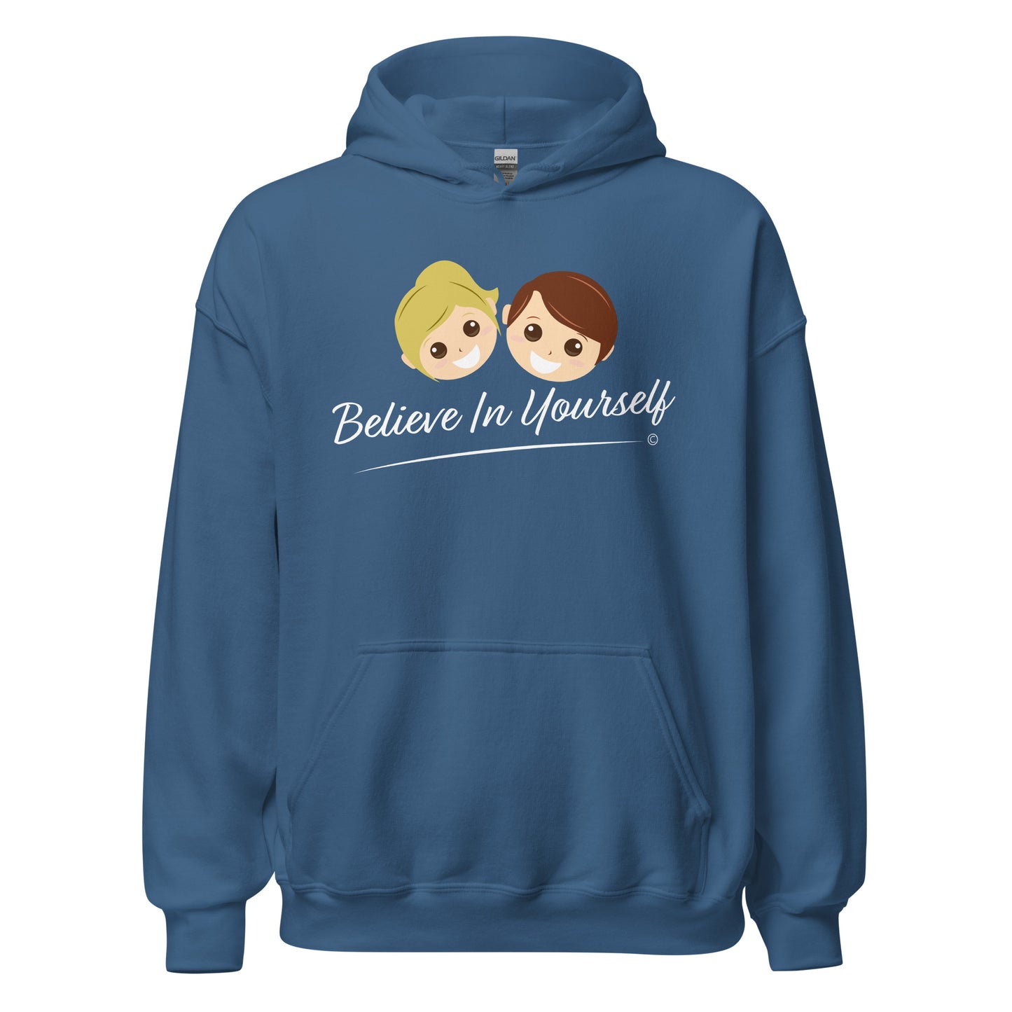 Unisex hoodies with all-season versatility- Indigo Blue