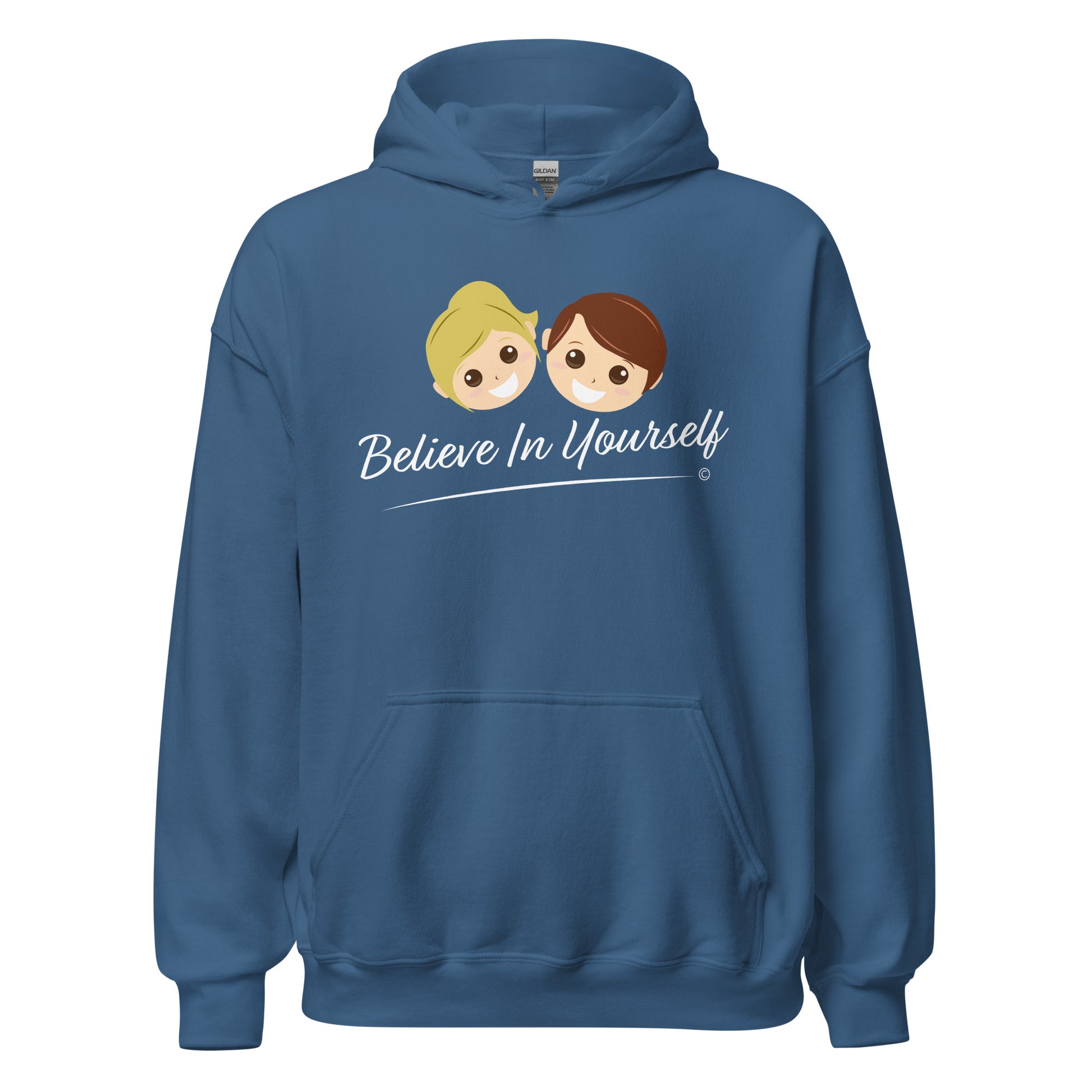 Unisex hoodies with all-season versatility- Indigo Blue