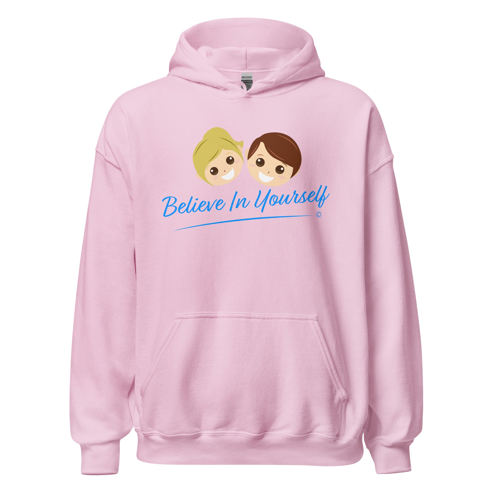 Unique printed unisex hoodie -Pink