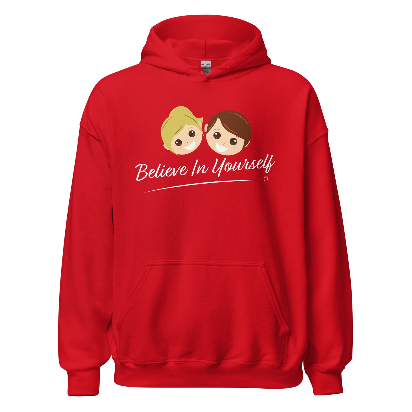 Unisex hoodies with all-season versatility- Red