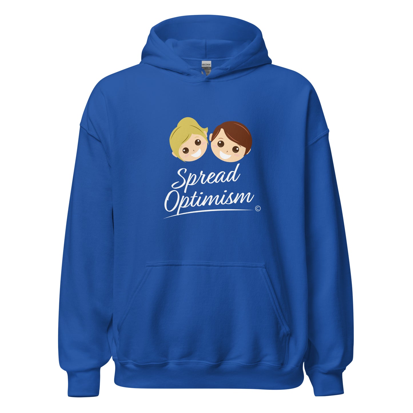 Outdoor unisex hoodies for him and her-Royal Blue